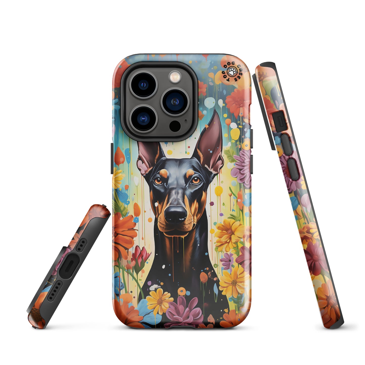 Doberman - iPhone Case - Aesthetic Phone Cases - Top Dog Cases - #CuteDog, #CuteDogs, #Doberman, #Flowers, #iPhone, #iPhone11, #iphone11case, #iPhone12, #iPhone12case, #iPhone13, #iPhone13case, #iPhone13DogCase, #iPhone13Mini, #iPhone13Pro, #iPhone13ProMax, #iPhone14, #iPhone14case, #iPhone14DogCase, #iPhone14Plus, #iPhone14Pluscase, #iPhone14Pro, #iPhone14ProMax, #iPhone14ProMaxCase, #iPhone15, #iPhone15case, #iPhoneCase, #iPhoneDogCase, DogsandFlowers