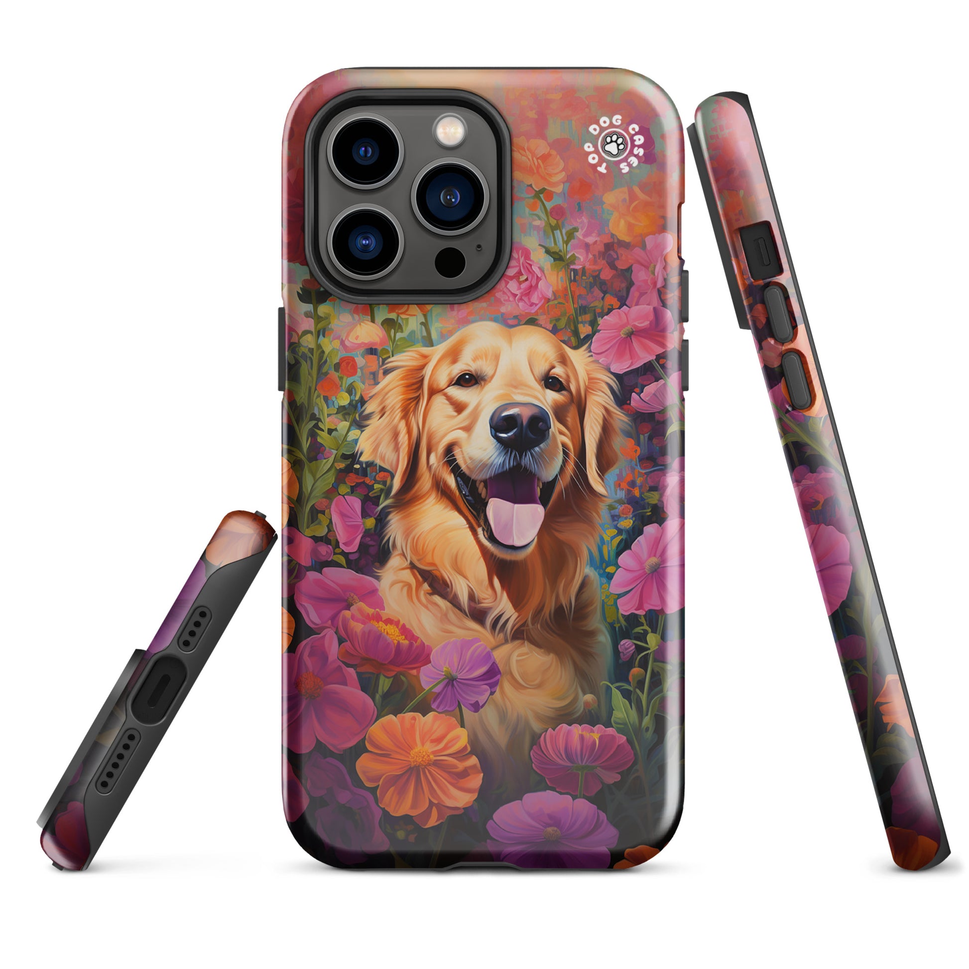 Happy Golden Retriever - iPhone Case - Aesthetic Phone Cases - Top Dog Cases - #CuteDog, #CuteDogs, #DogsAndFlowers, #Golden Retriever, #GoldenRetrieverCase, #HappyDog, #iPhone, #iPhone11, #iphone11case, #iPhone12, #iPhone12case, #iPhone13, #iPhone13case, #iPhone13DogCase, #iPhone13Mini, #iPhone13Pro, #iPhone13ProMax, #iPhone14, #iPhone14case, #iPhone14DogCase, #iPhone14Plus, #iPhone14Pluscase, #iPhone14Pro, #iPhone14ProMax, #iPhone14ProMaxCase, #iPhone15, #iPhone15case, #iPhonecase, #iphonedogcase