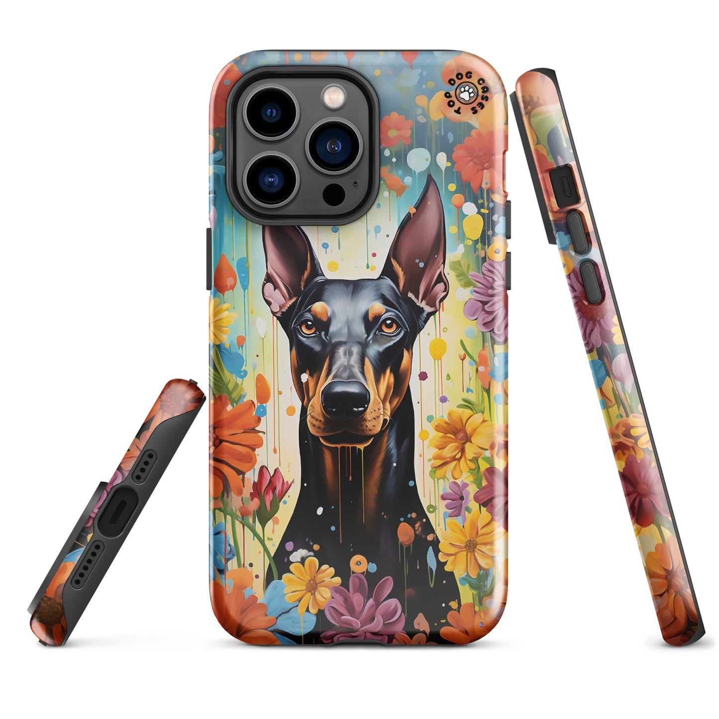 Doberman - iPhone Case - Aesthetic Phone Cases