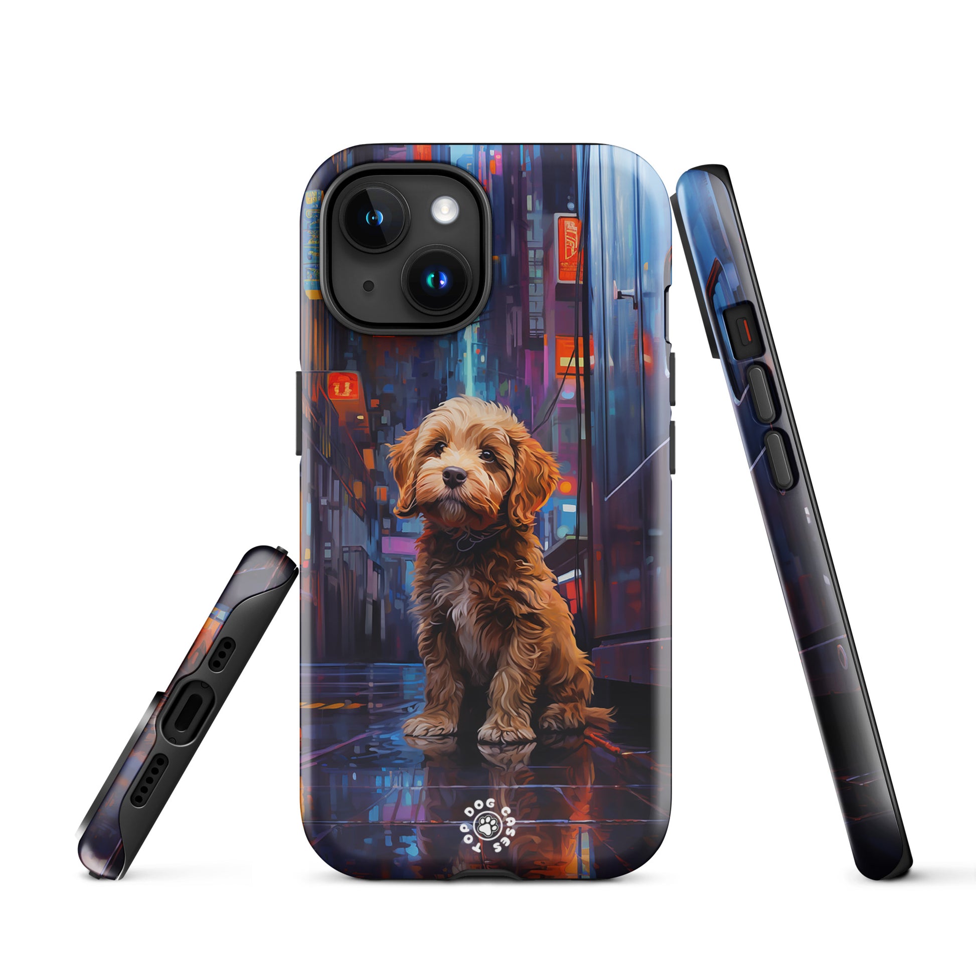 Goldendoodle in the City - iPhone Case - Cute Phone Cases - Top Dog Cases - #CuteDog, #CuteDogs, #Goldendoodle, #iPhone, #iPhone11, #iphone11case, #iPhone12, #iPhone12case, #iPhone13, #iPhone13case, #iPhone13DogCase, #iPhone13Mini, #iPhone13Pro, #iPhone13ProMax, #iPhone14, #iPhone14case, #iPhone14DogCase, #iPhone14Plus, #iPhone14Pluscase, #iPhone14Pro, #iPhone14ProMax, #iPhone14ProMaxCase, #iPhone15, #iPhone15case, #iPhonecase, #iphonedogcase, #MiniGoldendoodle, #MiniGoldendoodleCase