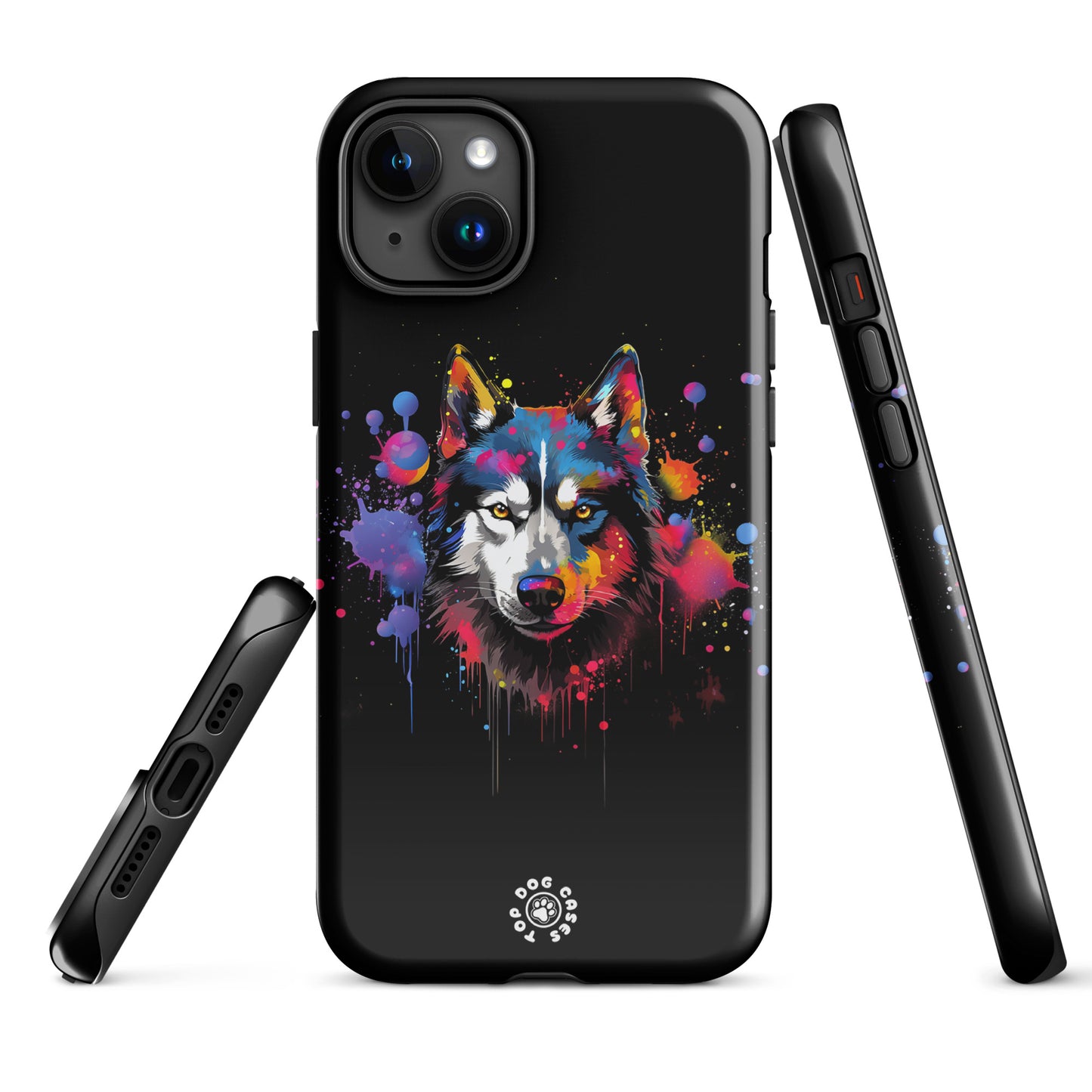 Siberian Husky - Colorful Phone Case - iPhone Case - Top Dog Cases - #ColorfulPhoneCases, #Husky, #iPhone, #iPhone11, #iphone11case, #iPhone12, #iPhone12case, #iPhone13, #iPhone13case, #iPhone13DogCase, #iPhone13Mini, #iPhone13Pro, #iPhone13ProMax, #iPhone14, #iPhone14case, #iPhone14DogCase, #iPhone14Plus, #iPhone14Pluscase, #iPhone14Pro, #iPhone14ProMax, #iPhone14ProMaxCase, #iPhone15, #iPhone15case, #iPhonecase, #iphonedogcase, #SiberianHusky