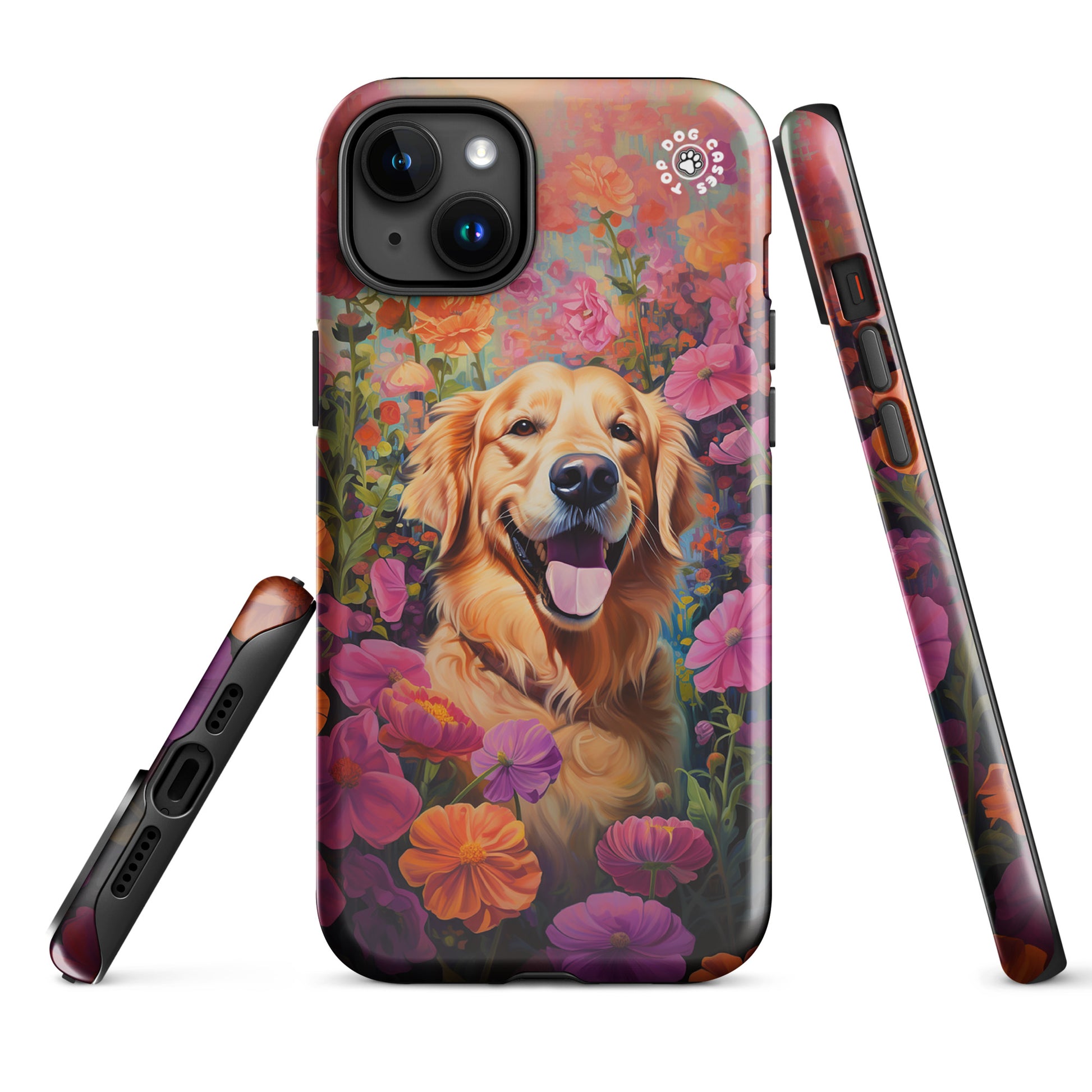 Happy Golden Retriever - iPhone Case - Aesthetic Phone Cases - Top Dog Cases - #CuteDog, #CuteDogs, #DogsAndFlowers, #Golden Retriever, #GoldenRetrieverCase, #HappyDog, #iPhone, #iPhone11, #iphone11case, #iPhone12, #iPhone12case, #iPhone13, #iPhone13case, #iPhone13DogCase, #iPhone13Mini, #iPhone13Pro, #iPhone13ProMax, #iPhone14, #iPhone14case, #iPhone14DogCase, #iPhone14Plus, #iPhone14Pluscase, #iPhone14Pro, #iPhone14ProMax, #iPhone14ProMaxCase, #iPhone15, #iPhone15case, #iPhonecase, #iphonedogcase