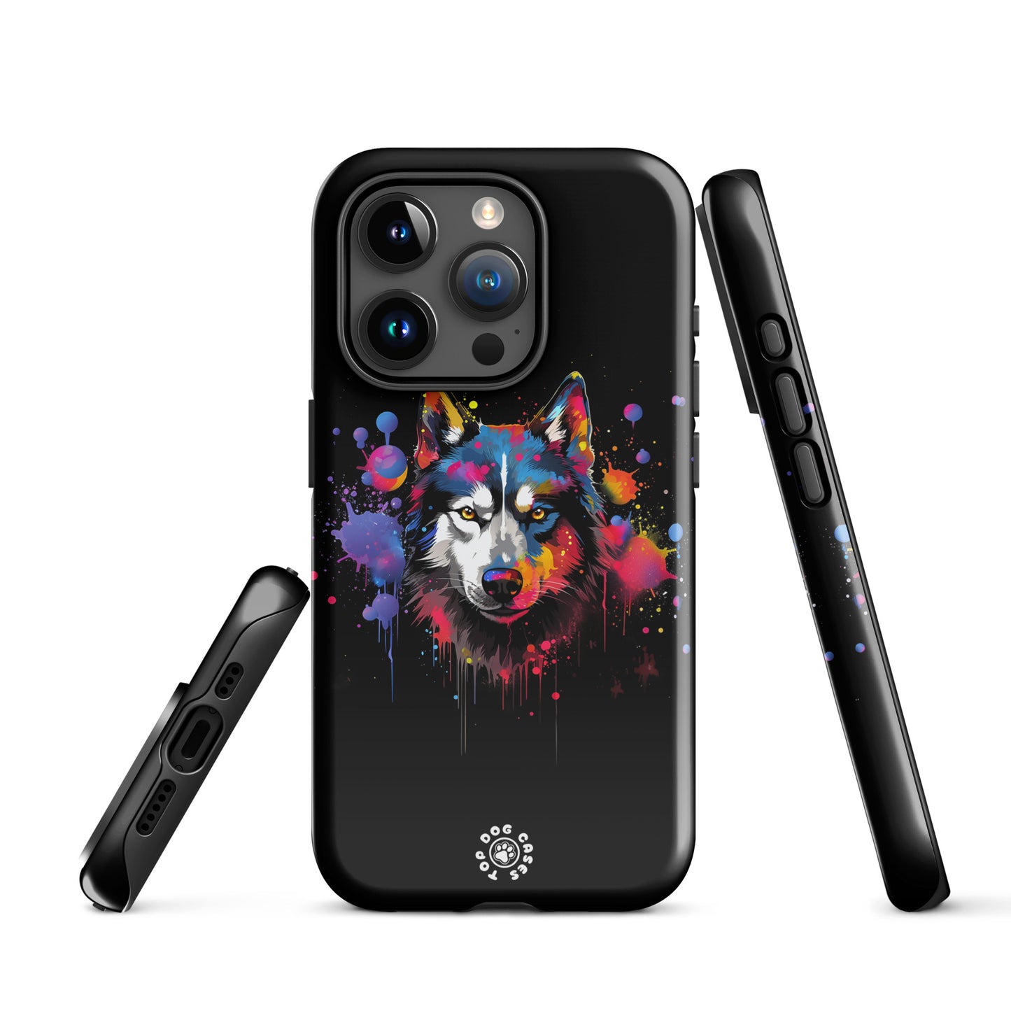 Siberian Husky - Colorful Phone Case - iPhone Case - Top Dog Cases - #ColorfulPhoneCases, #Husky, #iPhone, #iPhone11, #iphone11case, #iPhone12, #iPhone12case, #iPhone13, #iPhone13case, #iPhone13DogCase, #iPhone13Mini, #iPhone13Pro, #iPhone13ProMax, #iPhone14, #iPhone14case, #iPhone14DogCase, #iPhone14Plus, #iPhone14Pluscase, #iPhone14Pro, #iPhone14ProMax, #iPhone14ProMaxCase, #iPhone15, #iPhone15case, #iPhonecase, #iphonedogcase, #SiberianHusky