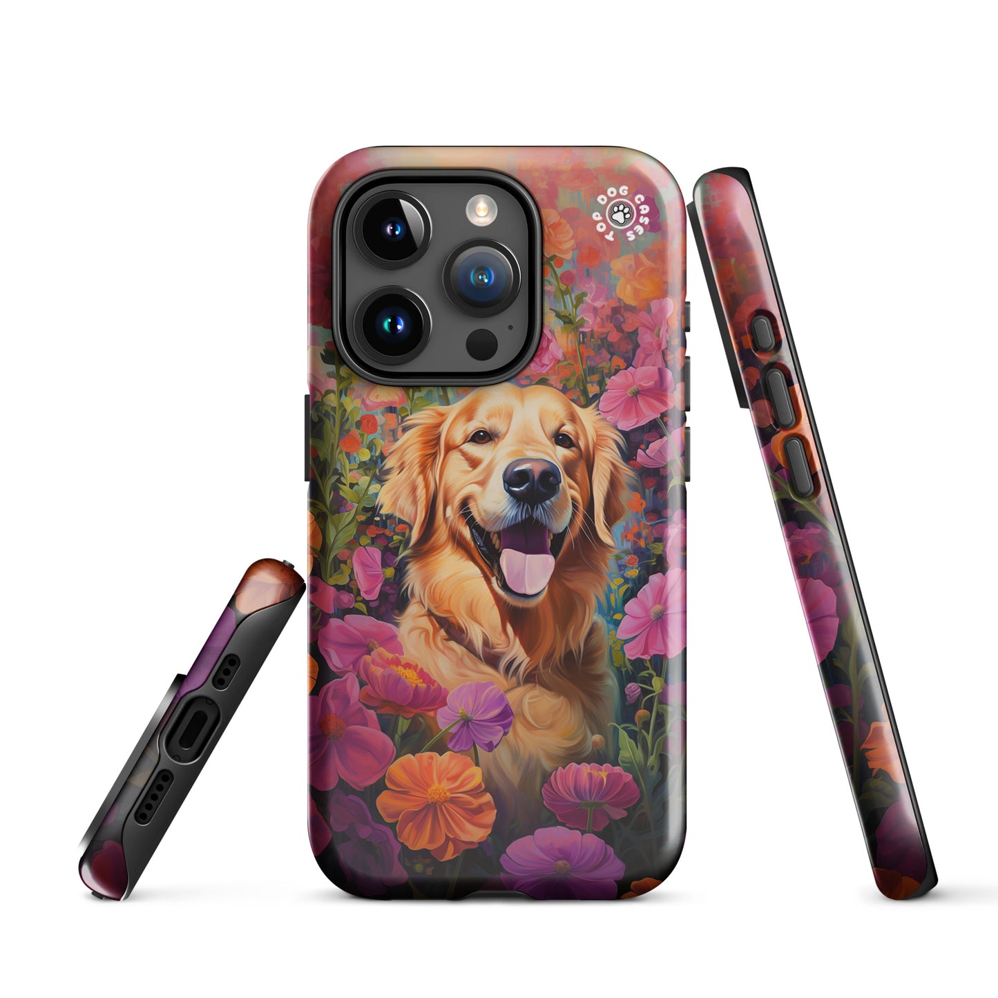 Happy Golden Retriever - iPhone Case - Aesthetic Phone Cases - Top Dog Cases - #CuteDog, #CuteDogs, #DogsAndFlowers, #Golden Retriever, #GoldenRetrieverCase, #HappyDog, #iPhone, #iPhone11, #iphone11case, #iPhone12, #iPhone12case, #iPhone13, #iPhone13case, #iPhone13DogCase, #iPhone13Mini, #iPhone13Pro, #iPhone13ProMax, #iPhone14, #iPhone14case, #iPhone14DogCase, #iPhone14Plus, #iPhone14Pluscase, #iPhone14Pro, #iPhone14ProMax, #iPhone14ProMaxCase, #iPhone15, #iPhone15case, #iPhonecase, #iphonedogcase