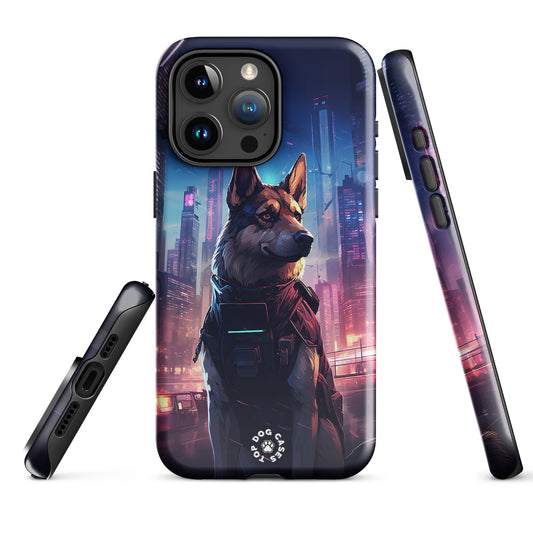 German Shepherd in the City - iPhone Case - Cute Phone Cases - Top Dog Cases - #CuteDog, #CuteDogs, #CyberpunkCityDog, #Germam Shepherd, #German Shepherd, #GermanShepherd, #GermanShepherdArt, #GermanShepherdCase, #iPhone, #iPhone11, #iphone11case, #iPhone12, #iPhone12case, #iPhone13, #iPhone13case, #iPhone13DogCase, #iPhone13Mini, #iPhone13Pro, #iPhone13ProMax, #iPhone14, #iPhone14case, #iPhone14DogCase, #iPhone14Plus, #iPhone14Pluscase, #iPhone14Pro, #iPhone14ProMax, #iPhone14ProMaxCase, #iPhone15, #iPhone