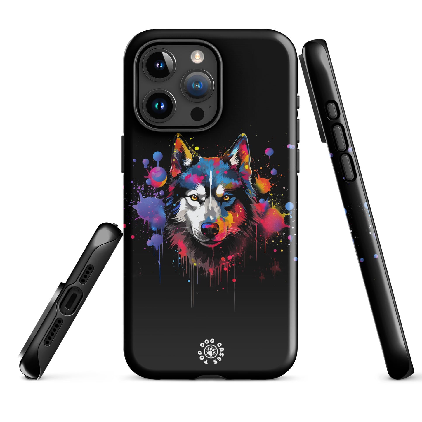 Siberian Husky - Colorful Phone Case - iPhone Case - Top Dog Cases - #ColorfulPhoneCases, #Husky, #iPhone, #iPhone11, #iphone11case, #iPhone12, #iPhone12case, #iPhone13, #iPhone13case, #iPhone13DogCase, #iPhone13Mini, #iPhone13Pro, #iPhone13ProMax, #iPhone14, #iPhone14case, #iPhone14DogCase, #iPhone14Plus, #iPhone14Pluscase, #iPhone14Pro, #iPhone14ProMax, #iPhone14ProMaxCase, #iPhone15, #iPhone15case, #iPhonecase, #iphonedogcase, #SiberianHusky