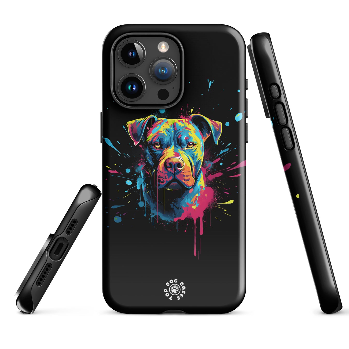 Pit Bull - Colorful Phone Case - iPhone Case - Top Dog Cases - #ColorfulPhoneCases, #iPhone, #iPhone11, #iphone11case, #iPhone12, #iPhone12case, #iPhone13, #iPhone13case, #iPhone13DogCase, #iPhone13Mini, #iPhone13Pro, #iPhone13ProMax, #iPhone14, #iPhone14case, #iPhone14DogCase, #iPhone14Plus, #iPhone14Pluscase, #iPhone14Pro, #iPhone14ProMax, #iPhone14ProMaxCase, #iPhone15, #iPhone15case, #iPhonecase, #iphonedogcase, #Pit Bull