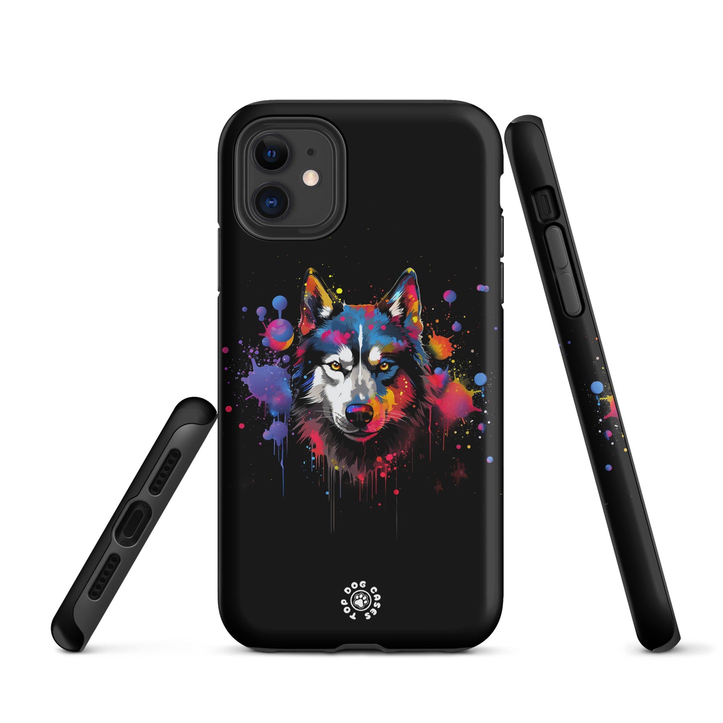 Siberian Husky - Colorful Phone Case - iPhone Case - Top Dog Cases - #ColorfulPhoneCases, #Husky, #iPhone, #iPhone11, #iphone11case, #iPhone12, #iPhone12case, #iPhone13, #iPhone13case, #iPhone13DogCase, #iPhone13Mini, #iPhone13Pro, #iPhone13ProMax, #iPhone14, #iPhone14case, #iPhone14DogCase, #iPhone14Plus, #iPhone14Pluscase, #iPhone14Pro, #iPhone14ProMax, #iPhone14ProMaxCase, #iPhone15, #iPhone15case, #iPhonecase, #iphonedogcase, #SiberianHusky