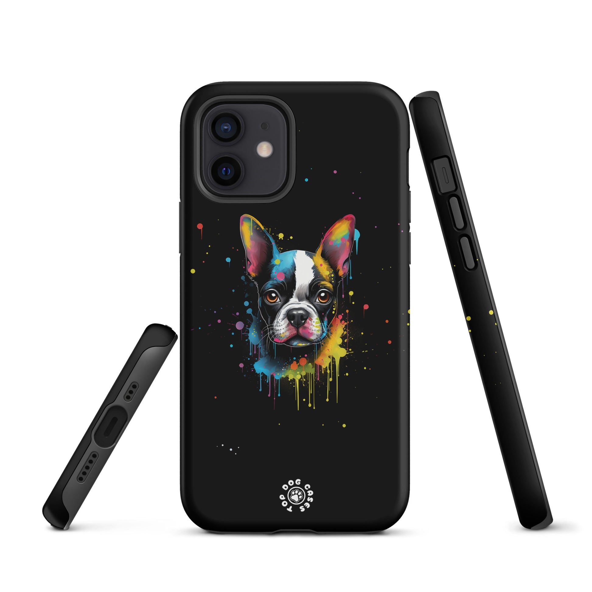 Boston Terrier - Colorful Phone Case - iPhone Case - Top Dog Cases - #BostonTerrier, #ColorfulPhoneCases, #iPhone, #iPhone11, #iphone11case, #iPhone12, #iPhone12case, #iPhone13, #iPhone13case, #iPhone13DogCase, #iPhone13Mini, #iPhone13Pro, #iPhone13ProMax, #iPhone14, #iPhone14case, #iPhone14DogCase, #iPhone14Plus, #iPhone14Pluscase, #iPhone14Pro, #iPhone14ProMax, #iPhone14ProMaxCase, #iPhone15, #iPhone15case, #iPhonecase, #iphonedogcase