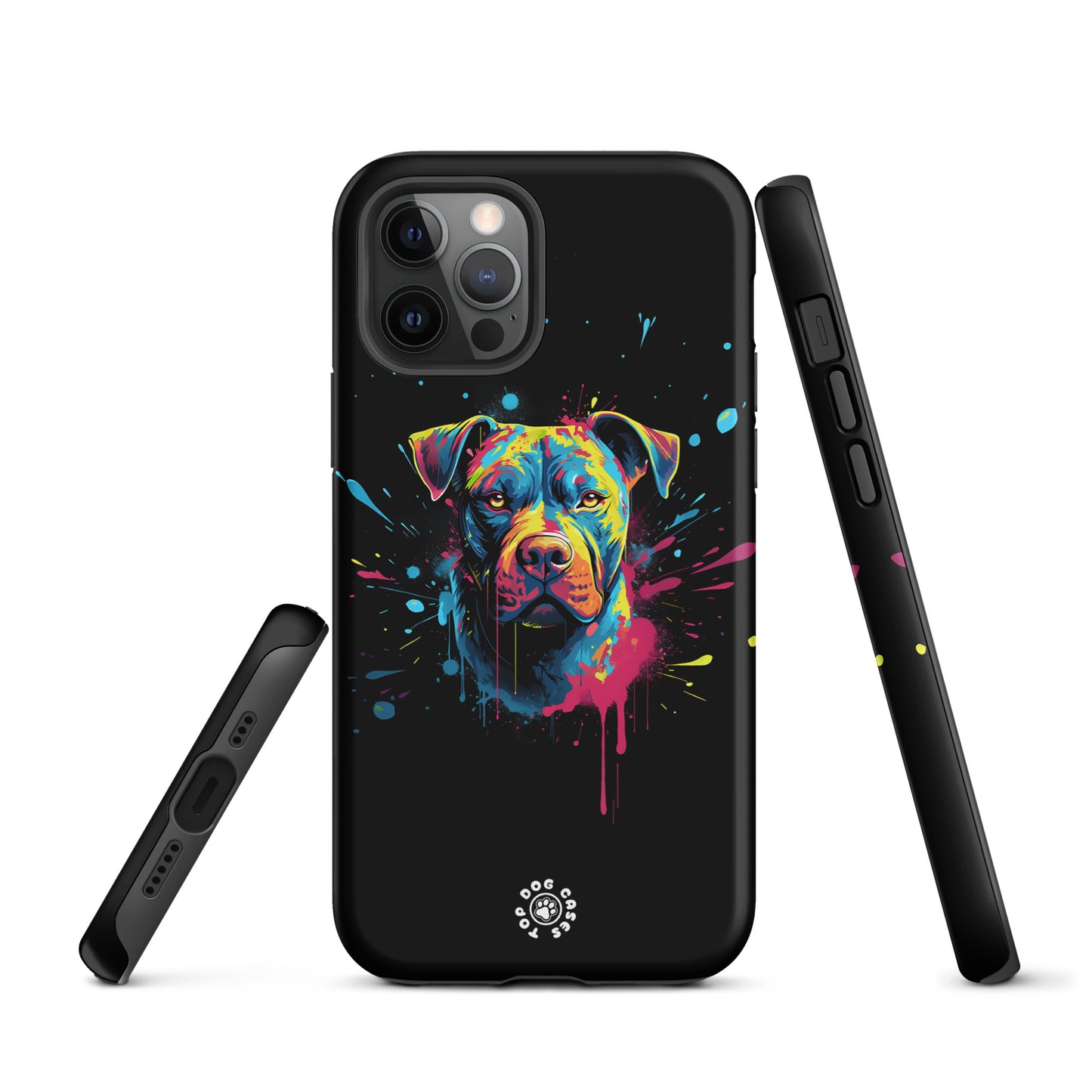 Pit Bull - Colorful Phone Case - iPhone Case - Top Dog Cases - #ColorfulPhoneCases, #iPhone, #iPhone11, #iphone11case, #iPhone12, #iPhone12case, #iPhone13, #iPhone13case, #iPhone13DogCase, #iPhone13Mini, #iPhone13Pro, #iPhone13ProMax, #iPhone14, #iPhone14case, #iPhone14DogCase, #iPhone14Plus, #iPhone14Pluscase, #iPhone14Pro, #iPhone14ProMax, #iPhone14ProMaxCase, #iPhone15, #iPhone15case, #iPhonecase, #iphonedogcase, #Pit Bull