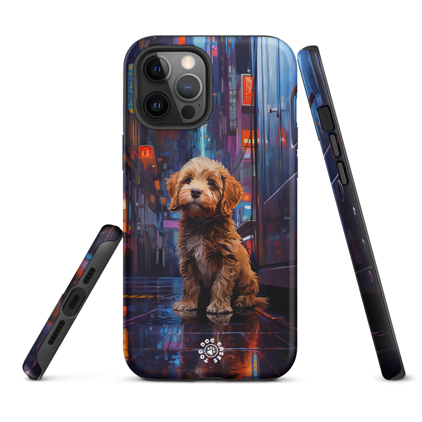 Goldendoodle in the City - iPhone Case - Cute Phone Cases - Top Dog Cases - #CuteDog, #CuteDogs, #Goldendoodle, #iPhone, #iPhone11, #iphone11case, #iPhone12, #iPhone12case, #iPhone13, #iPhone13case, #iPhone13DogCase, #iPhone13Mini, #iPhone13Pro, #iPhone13ProMax, #iPhone14, #iPhone14case, #iPhone14DogCase, #iPhone14Plus, #iPhone14Pluscase, #iPhone14Pro, #iPhone14ProMax, #iPhone14ProMaxCase, #iPhone15, #iPhone15case, #iPhonecase, #iphonedogcase, #MiniGoldendoodle, #MiniGoldendoodleCase