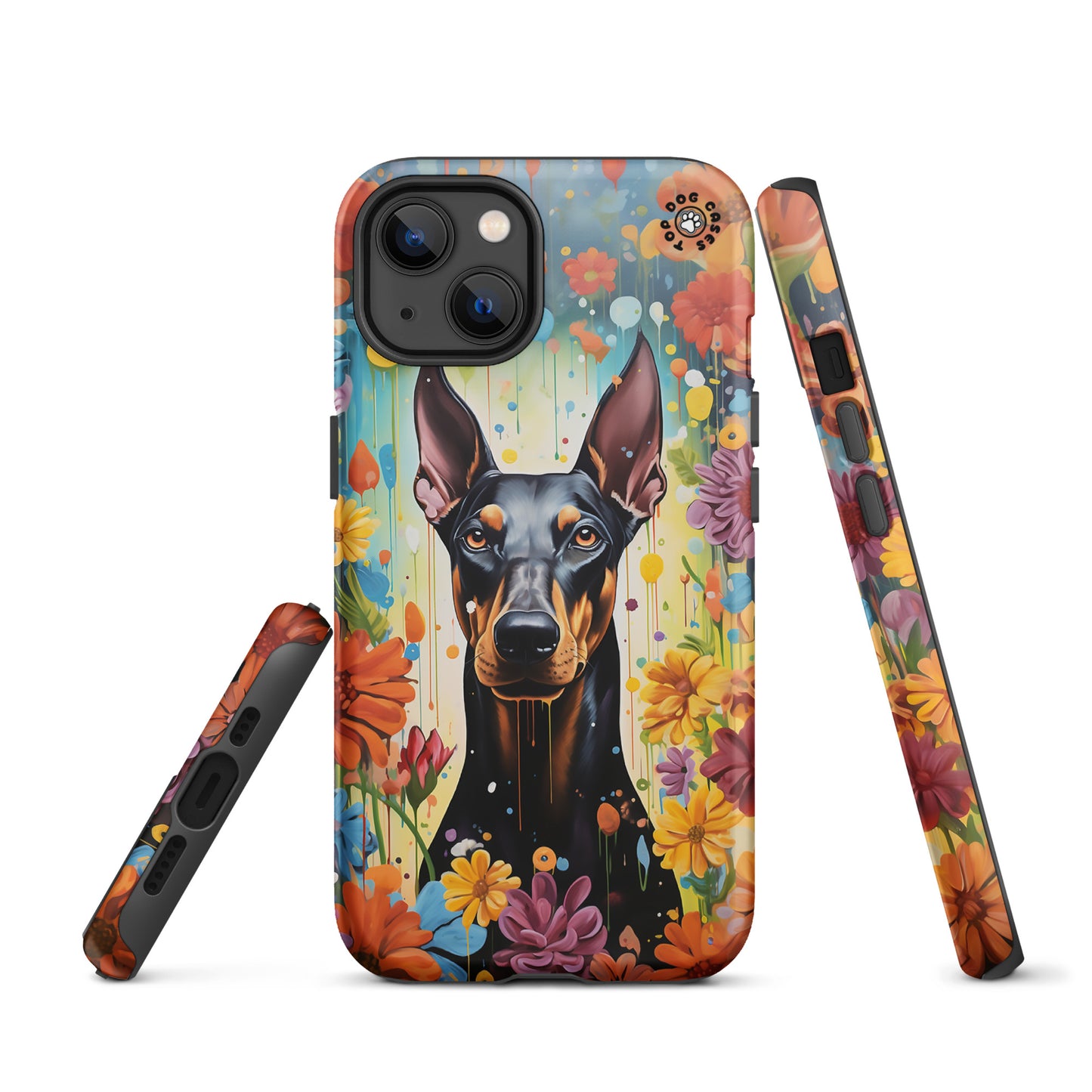 Doberman - iPhone Case - Aesthetic Phone Cases