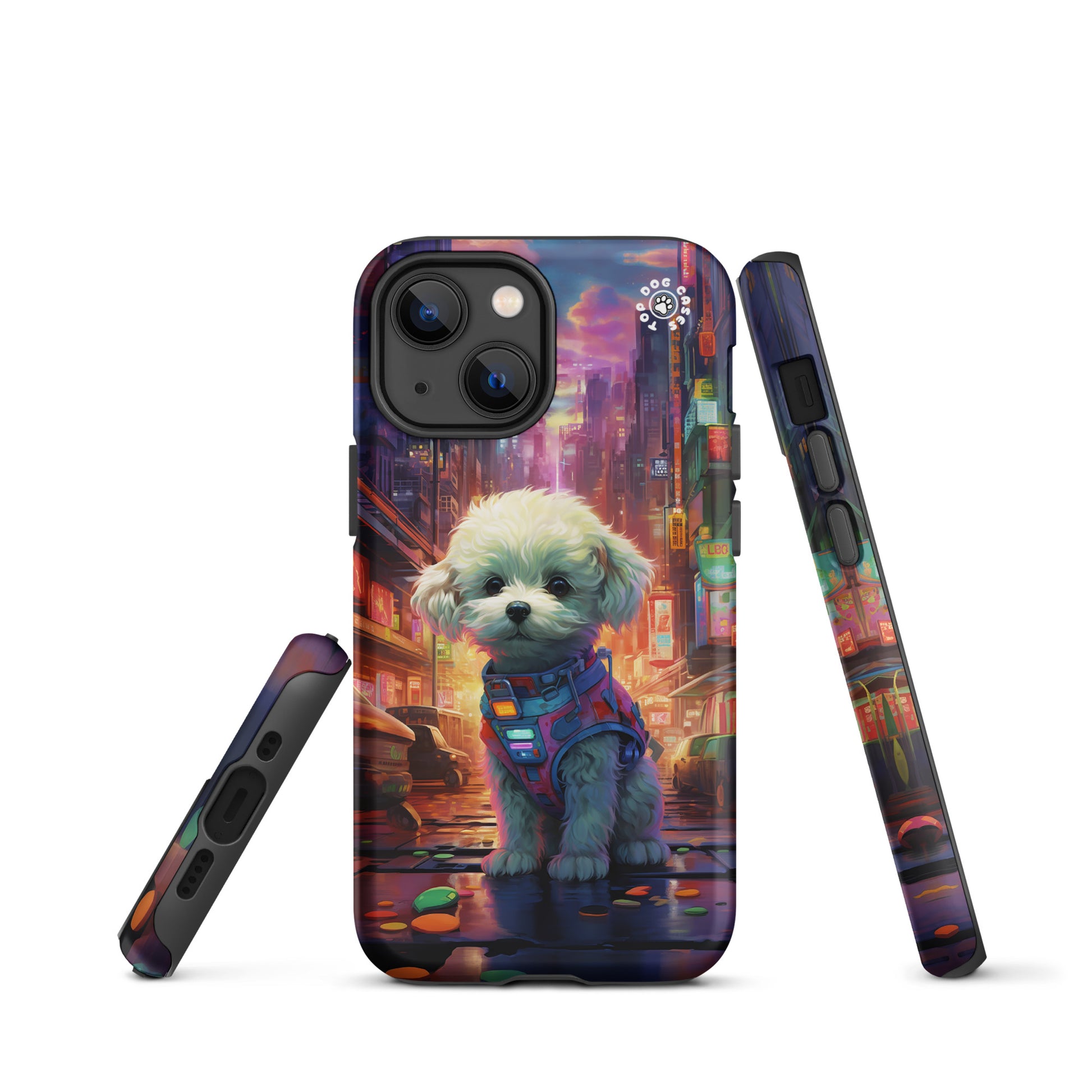 Toy Poodle in the City - iPhone 13 Case - Cute Phone Cases - Top Dog Cases - #CityDog, #CityDogs, #CuteDog, #CuteDogs, #CutePhoneCases, #DogPhoneCase, #dogs, #iPhone13, #iPhone13case, #iPhone13DogCase, #iPhone13Mini, #iPhone13Pro, #iPhone13ProMax, #iPhonecase, #iphonedogcase, #ToughCase, #ToyPoodle, #ToyPoodleCase