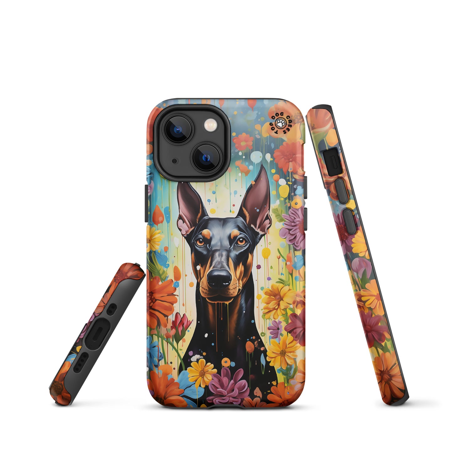 Doberman - iPhone Case - Aesthetic Phone Cases - Top Dog Cases - #CuteDog, #CuteDogs, #Doberman, #Flowers, #iPhone, #iPhone11, #iphone11case, #iPhone12, #iPhone12case, #iPhone13, #iPhone13case, #iPhone13DogCase, #iPhone13Mini, #iPhone13Pro, #iPhone13ProMax, #iPhone14, #iPhone14case, #iPhone14DogCase, #iPhone14Plus, #iPhone14Pluscase, #iPhone14Pro, #iPhone14ProMax, #iPhone14ProMaxCase, #iPhone15, #iPhone15case, #iPhoneCase, #iPhoneDogCase, DogsandFlowers