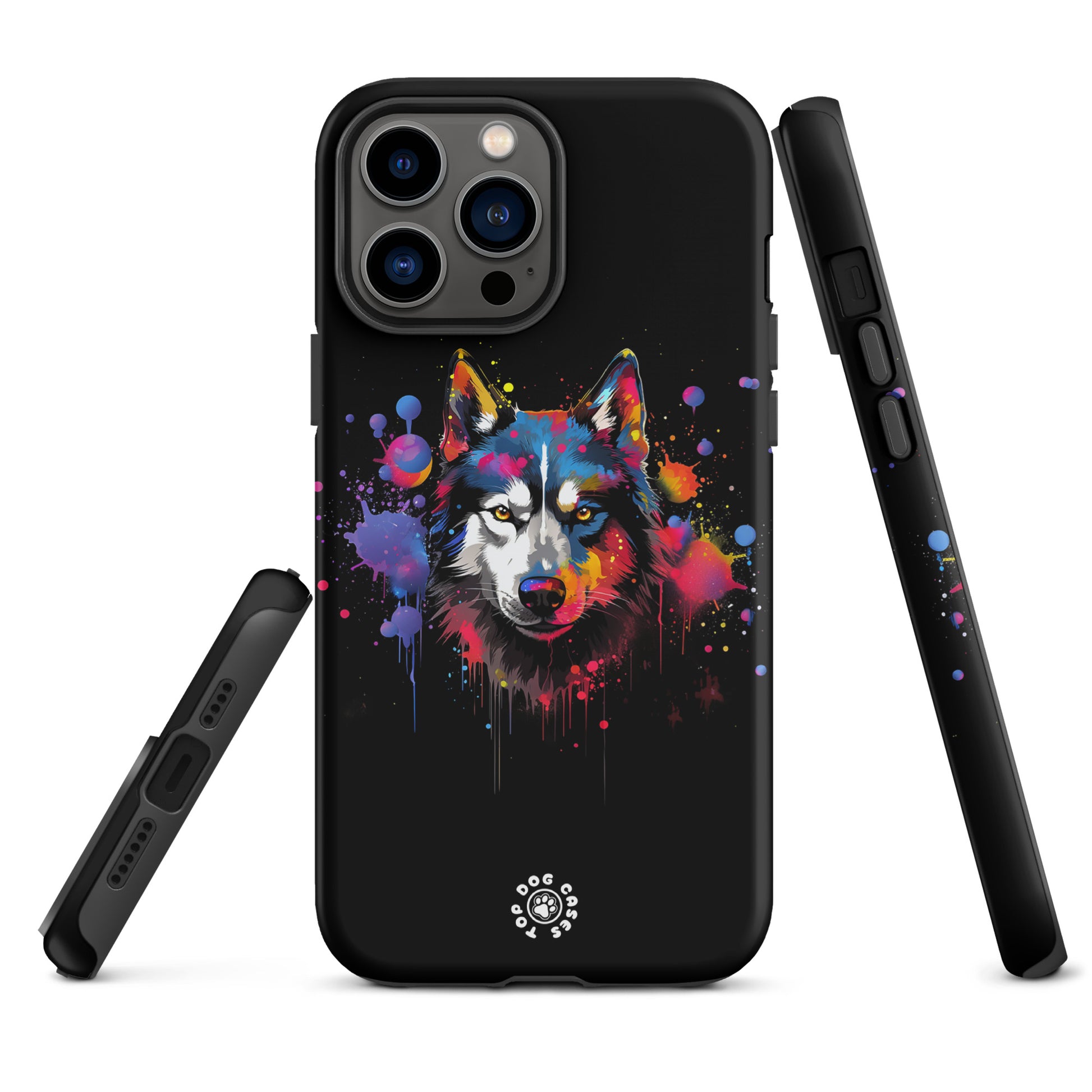 Siberian Husky - Colorful Phone Case - iPhone Case - Top Dog Cases - #ColorfulPhoneCases, #Husky, #iPhone, #iPhone11, #iphone11case, #iPhone12, #iPhone12case, #iPhone13, #iPhone13case, #iPhone13DogCase, #iPhone13Mini, #iPhone13Pro, #iPhone13ProMax, #iPhone14, #iPhone14case, #iPhone14DogCase, #iPhone14Plus, #iPhone14Pluscase, #iPhone14Pro, #iPhone14ProMax, #iPhone14ProMaxCase, #iPhone15, #iPhone15case, #iPhonecase, #iphonedogcase, #SiberianHusky