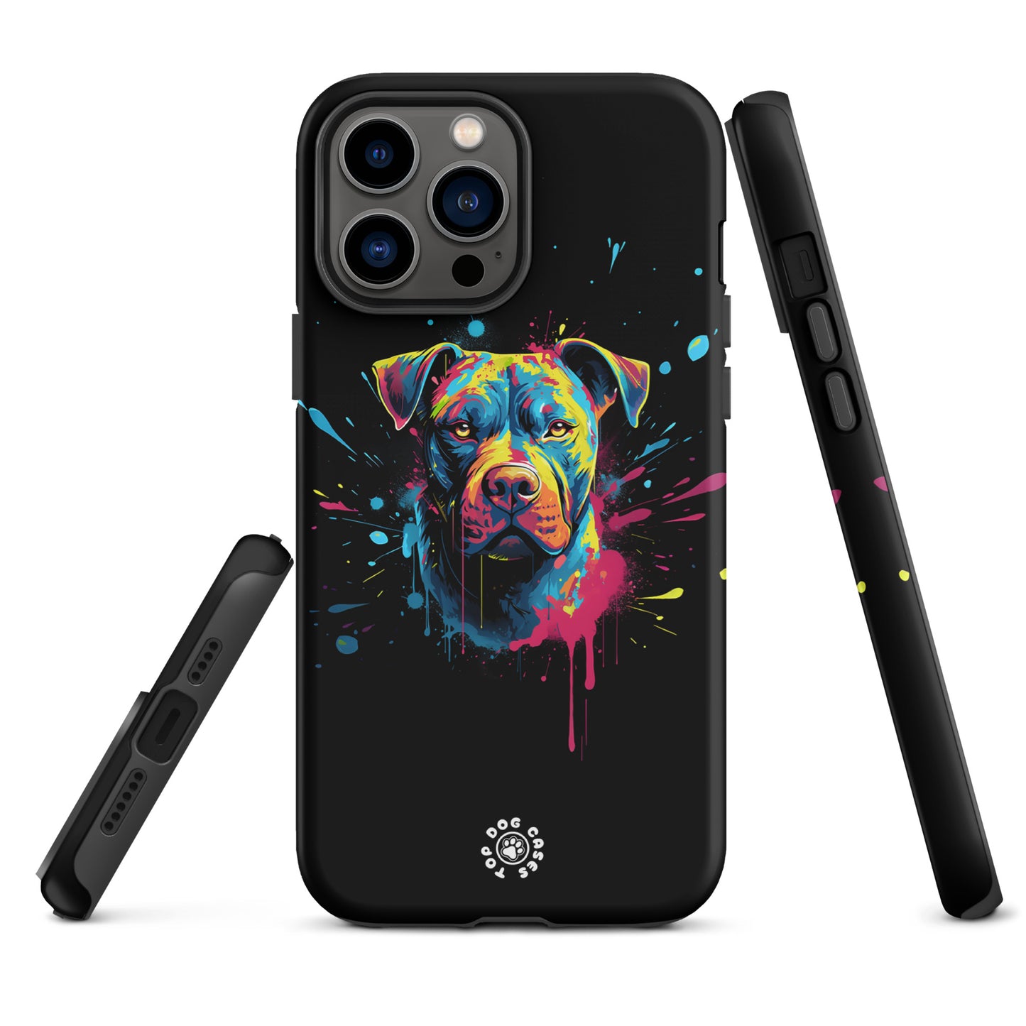 Pit Bull - Colorful Phone Case - iPhone Case - Top Dog Cases - #ColorfulPhoneCases, #iPhone, #iPhone11, #iphone11case, #iPhone12, #iPhone12case, #iPhone13, #iPhone13case, #iPhone13DogCase, #iPhone13Mini, #iPhone13Pro, #iPhone13ProMax, #iPhone14, #iPhone14case, #iPhone14DogCase, #iPhone14Plus, #iPhone14Pluscase, #iPhone14Pro, #iPhone14ProMax, #iPhone14ProMaxCase, #iPhone15, #iPhone15case, #iPhonecase, #iphonedogcase, #Pit Bull