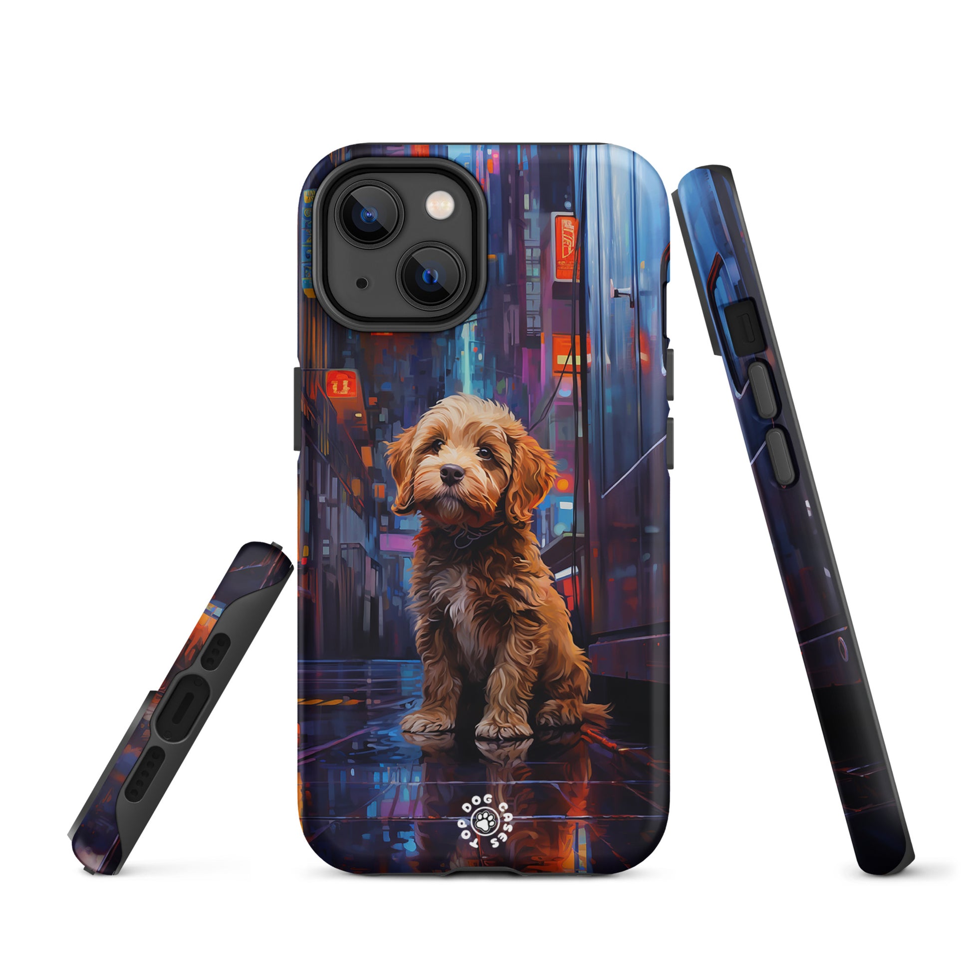 Goldendoodle in the City - iPhone Case - Cute Phone Cases - Top Dog Cases - #CuteDog, #CuteDogs, #Goldendoodle, #iPhone, #iPhone11, #iphone11case, #iPhone12, #iPhone12case, #iPhone13, #iPhone13case, #iPhone13DogCase, #iPhone13Mini, #iPhone13Pro, #iPhone13ProMax, #iPhone14, #iPhone14case, #iPhone14DogCase, #iPhone14Plus, #iPhone14Pluscase, #iPhone14Pro, #iPhone14ProMax, #iPhone14ProMaxCase, #iPhone15, #iPhone15case, #iPhonecase, #iphonedogcase, #MiniGoldendoodle, #MiniGoldendoodleCase