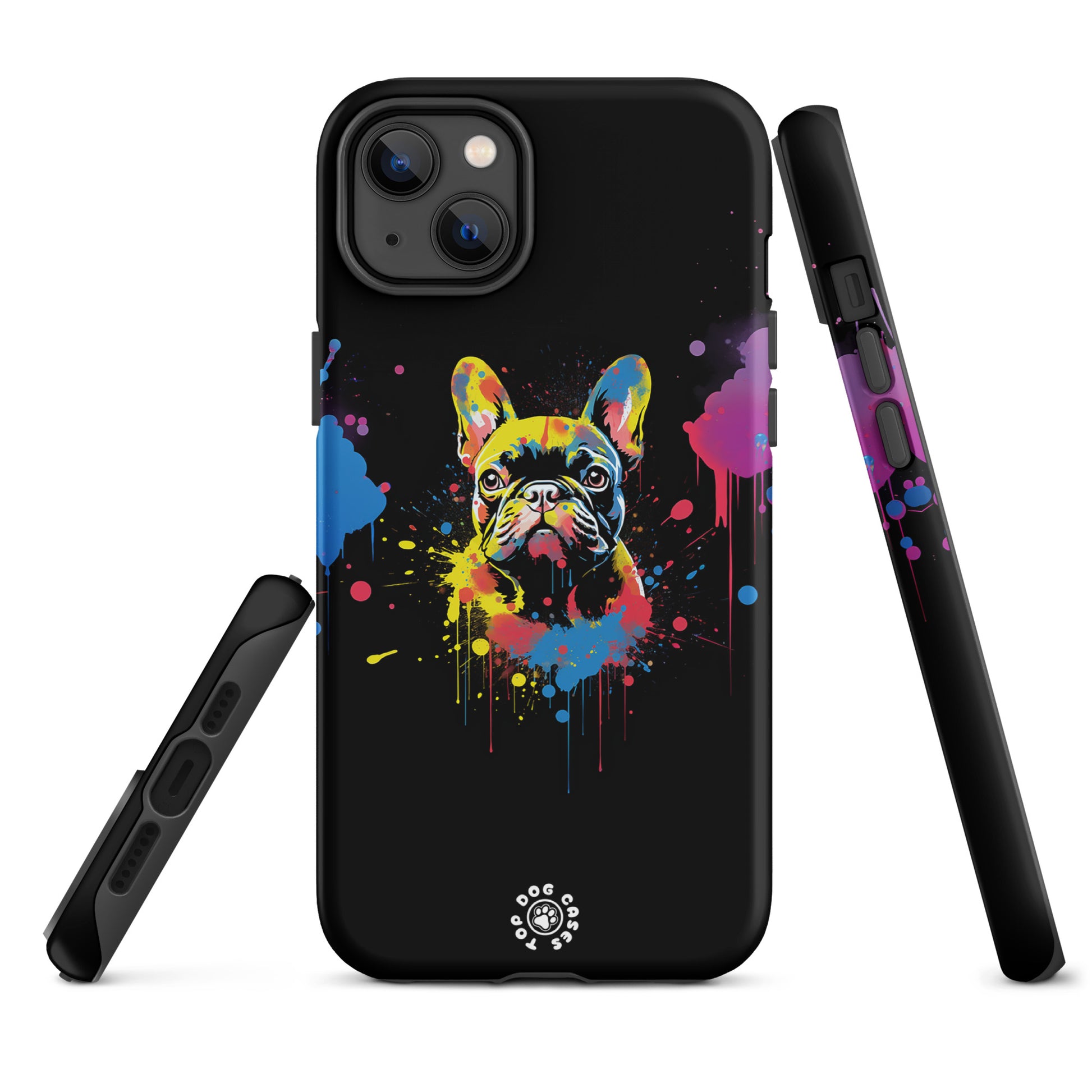 French Bulldog - Colorful Phone Case - iPhone Case - Top Dog Cases - #ColorfulPhoneCases, #FrenchBulldog, #iPhone, #iPhone11, #iphone11case, #iPhone12, #iPhone12case, #iPhone13, #iPhone13case, #iPhone13DogCase, #iPhone13Mini, #iPhone13Pro, #iPhone13ProMax, #iPhone14, #iPhone14case, #iPhone14DogCase, #iPhone14Plus, #iPhone14Pluscase, #iPhone14Pro, #iPhone14ProMax, #iPhone14ProMaxCase, #iPhone15, #iPhone15case, #iPhonecase, #iphonedogcase