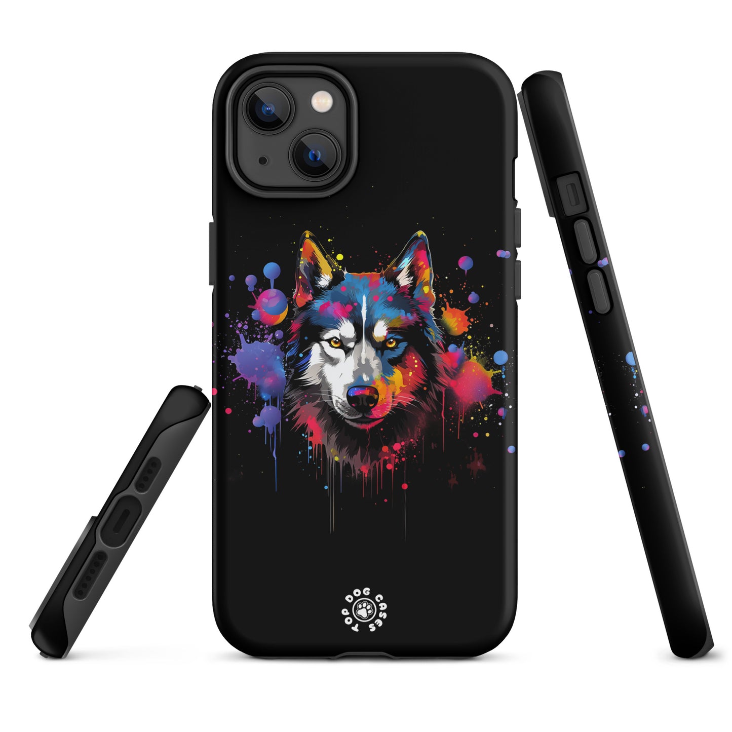 Siberian Husky - Colorful Phone Case - iPhone Case - Top Dog Cases - #ColorfulPhoneCases, #Husky, #iPhone, #iPhone11, #iphone11case, #iPhone12, #iPhone12case, #iPhone13, #iPhone13case, #iPhone13DogCase, #iPhone13Mini, #iPhone13Pro, #iPhone13ProMax, #iPhone14, #iPhone14case, #iPhone14DogCase, #iPhone14Plus, #iPhone14Pluscase, #iPhone14Pro, #iPhone14ProMax, #iPhone14ProMaxCase, #iPhone15, #iPhone15case, #iPhonecase, #iphonedogcase, #SiberianHusky