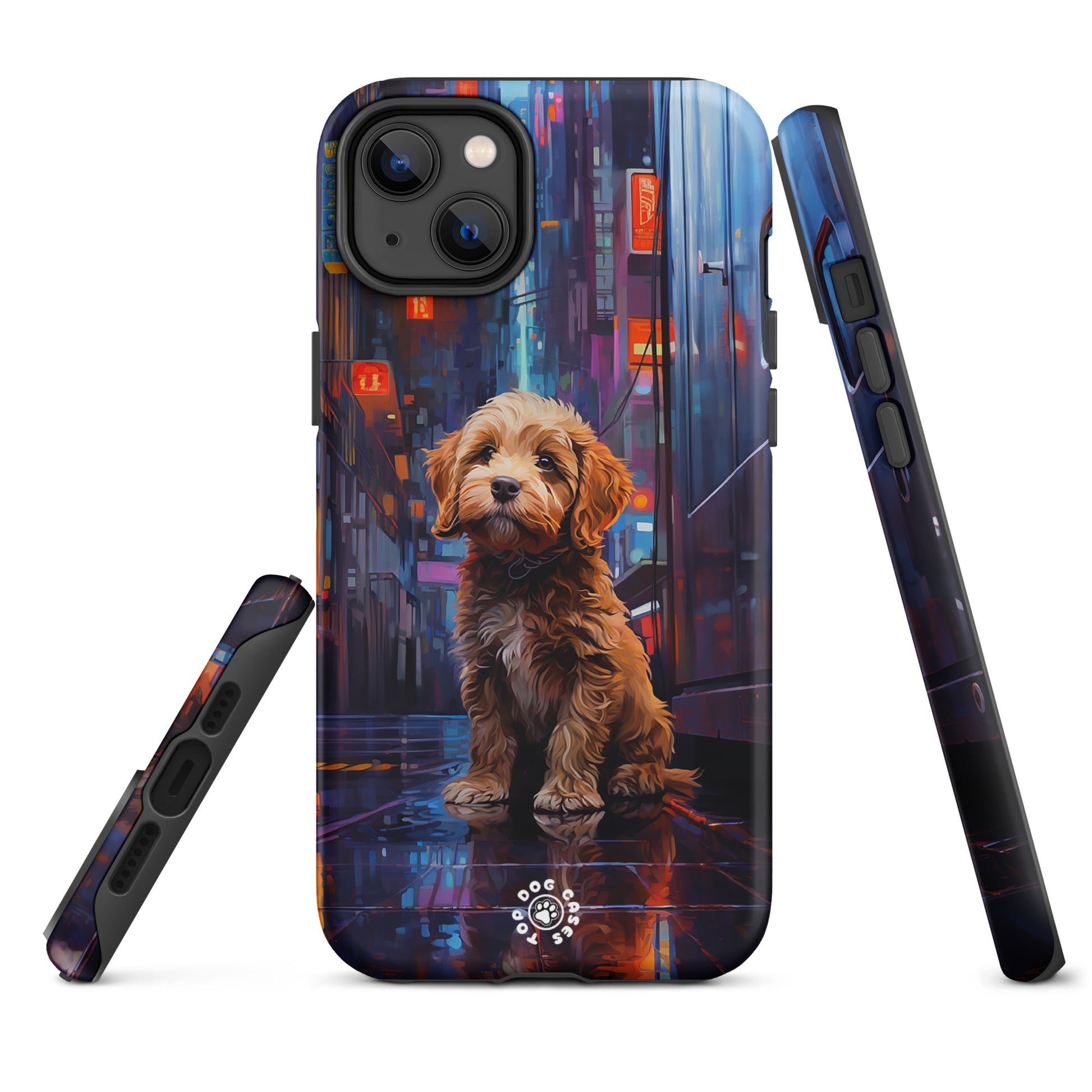 Goldendoodle in the City - iPhone Case - Cute Phone Cases - Top Dog Cases - #CuteDog, #CuteDogs, #Goldendoodle, #iPhone, #iPhone11, #iphone11case, #iPhone12, #iPhone12case, #iPhone13, #iPhone13case, #iPhone13DogCase, #iPhone13Mini, #iPhone13Pro, #iPhone13ProMax, #iPhone14, #iPhone14case, #iPhone14DogCase, #iPhone14Plus, #iPhone14Pluscase, #iPhone14Pro, #iPhone14ProMax, #iPhone14ProMaxCase, #iPhone15, #iPhone15case, #iPhonecase, #iphonedogcase, #MiniGoldendoodle, #MiniGoldendoodleCase