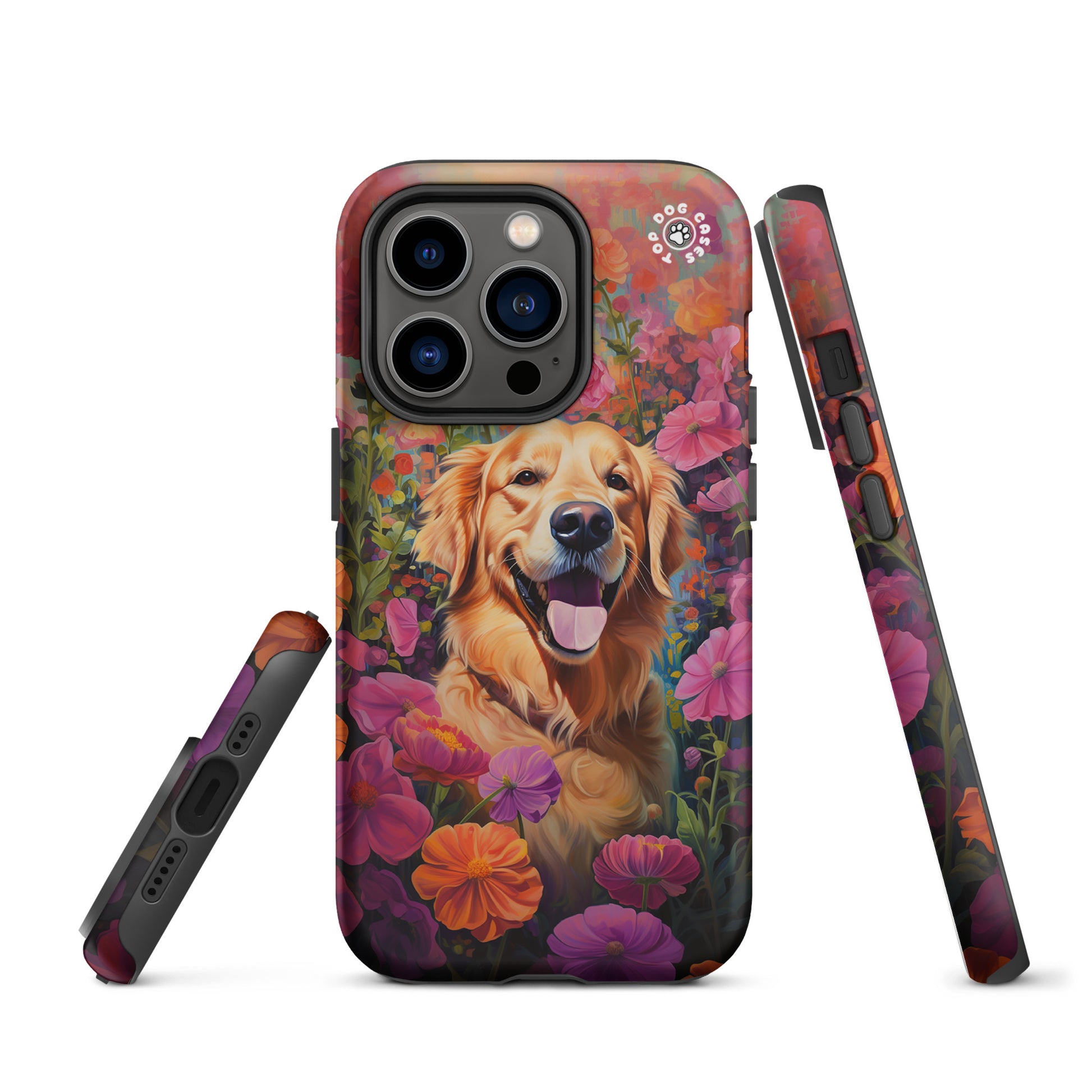 Happy Golden Retriever - iPhone Case - Aesthetic Phone Cases - Top Dog Cases - #CuteDog, #CuteDogs, #DogsAndFlowers, #Golden Retriever, #GoldenRetrieverCase, #HappyDog, #iPhone, #iPhone11, #iphone11case, #iPhone12, #iPhone12case, #iPhone13, #iPhone13case, #iPhone13DogCase, #iPhone13Mini, #iPhone13Pro, #iPhone13ProMax, #iPhone14, #iPhone14case, #iPhone14DogCase, #iPhone14Plus, #iPhone14Pluscase, #iPhone14Pro, #iPhone14ProMax, #iPhone14ProMaxCase, #iPhone15, #iPhone15case, #iPhonecase, #iphonedogcase