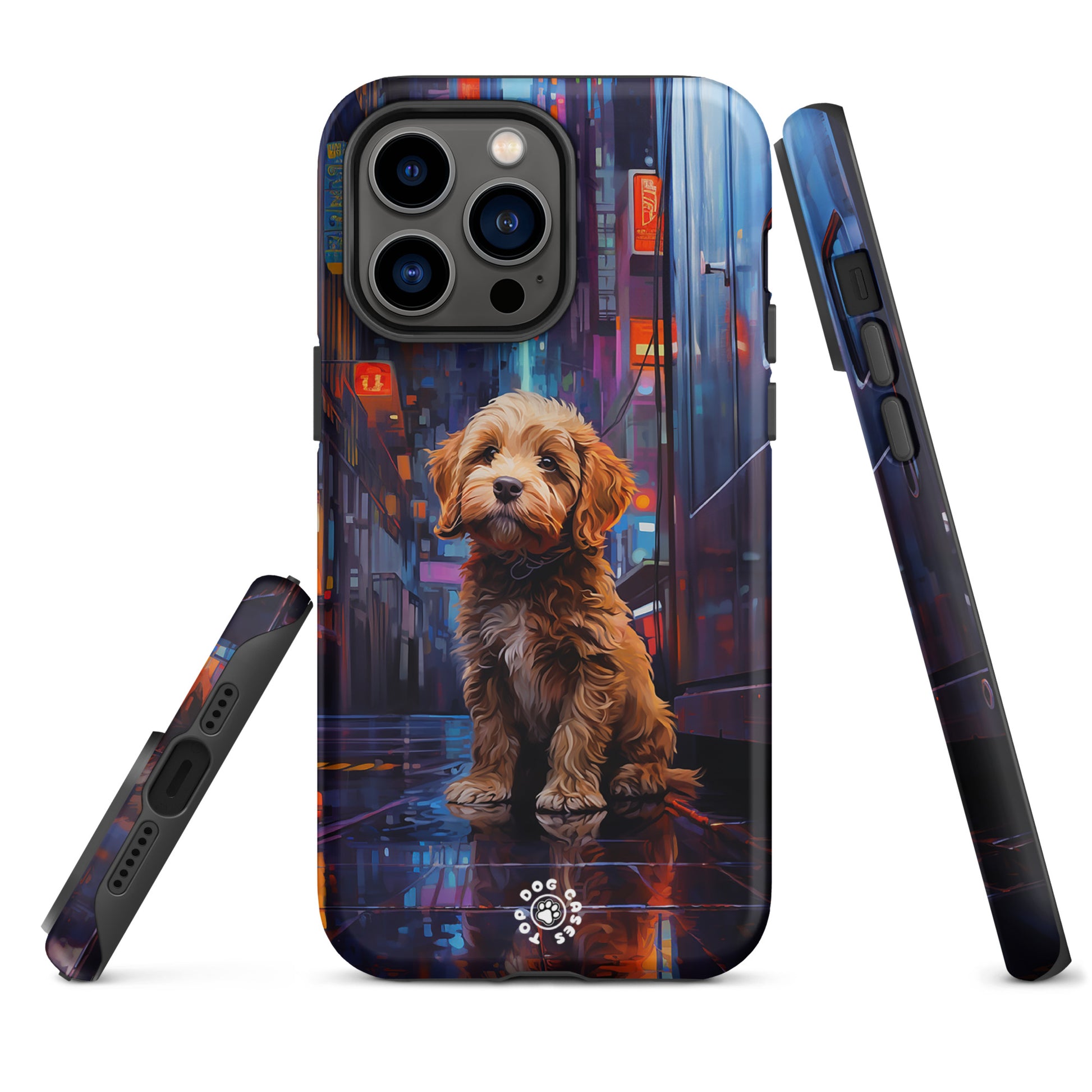 Goldendoodle in the City - iPhone Case - Cute Phone Cases - Top Dog Cases - #CuteDog, #CuteDogs, #Goldendoodle, #iPhone, #iPhone11, #iphone11case, #iPhone12, #iPhone12case, #iPhone13, #iPhone13case, #iPhone13DogCase, #iPhone13Mini, #iPhone13Pro, #iPhone13ProMax, #iPhone14, #iPhone14case, #iPhone14DogCase, #iPhone14Plus, #iPhone14Pluscase, #iPhone14Pro, #iPhone14ProMax, #iPhone14ProMaxCase, #iPhone15, #iPhone15case, #iPhonecase, #iphonedogcase, #MiniGoldendoodle, #MiniGoldendoodleCase