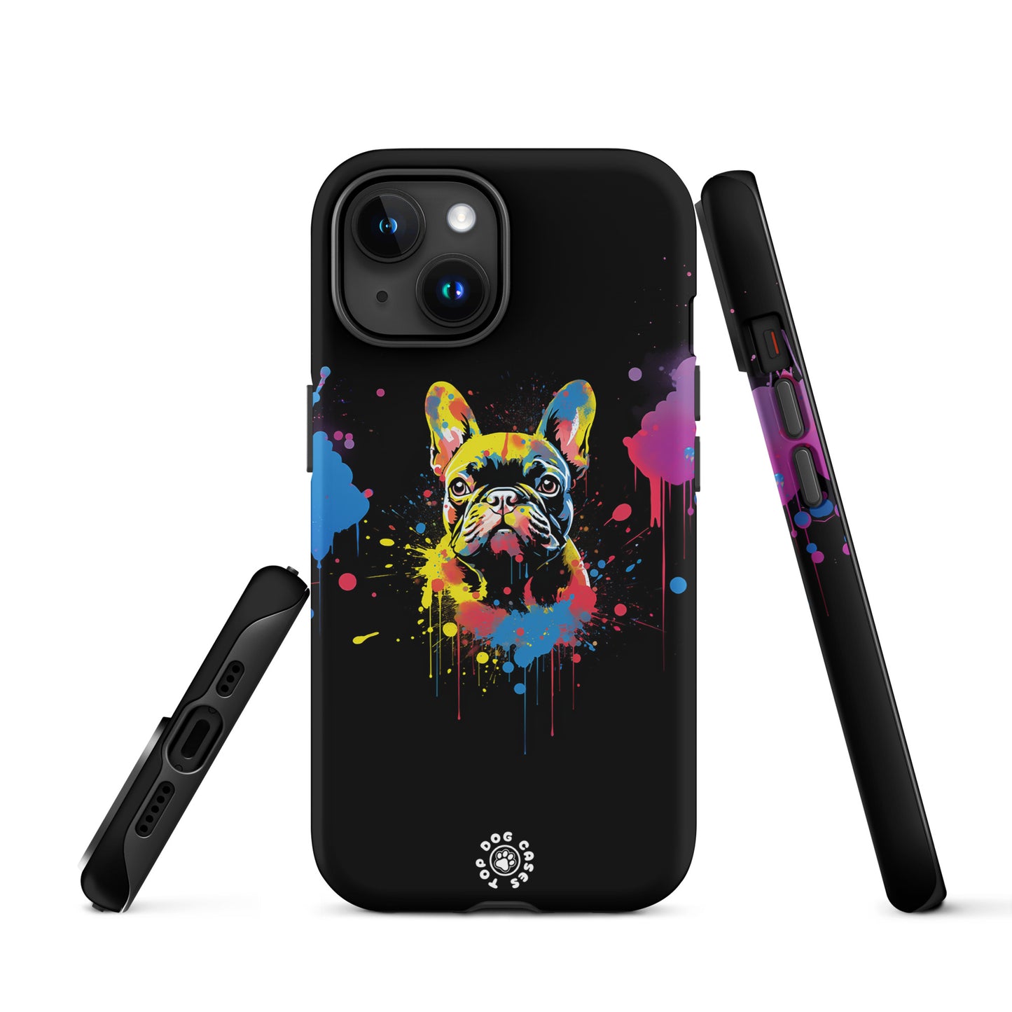 French Bulldog - Colorful Phone Case - iPhone Case - Top Dog Cases - #ColorfulPhoneCases, #FrenchBulldog, #iPhone, #iPhone11, #iphone11case, #iPhone12, #iPhone12case, #iPhone13, #iPhone13case, #iPhone13DogCase, #iPhone13Mini, #iPhone13Pro, #iPhone13ProMax, #iPhone14, #iPhone14case, #iPhone14DogCase, #iPhone14Plus, #iPhone14Pluscase, #iPhone14Pro, #iPhone14ProMax, #iPhone14ProMaxCase, #iPhone15, #iPhone15case, #iPhonecase, #iphonedogcase