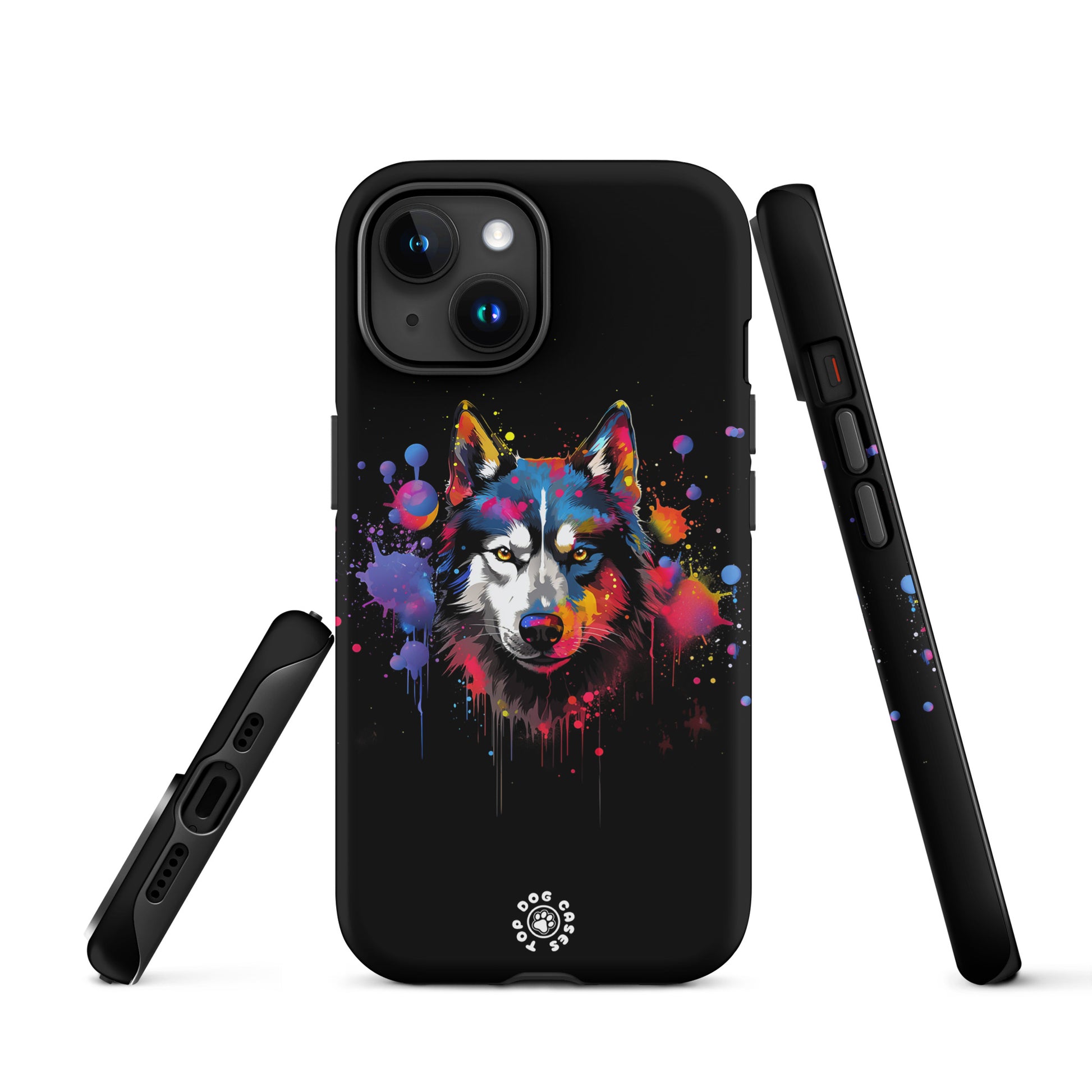 Siberian Husky - Colorful Phone Case - iPhone Case - Top Dog Cases - #ColorfulPhoneCases, #Husky, #iPhone, #iPhone11, #iphone11case, #iPhone12, #iPhone12case, #iPhone13, #iPhone13case, #iPhone13DogCase, #iPhone13Mini, #iPhone13Pro, #iPhone13ProMax, #iPhone14, #iPhone14case, #iPhone14DogCase, #iPhone14Plus, #iPhone14Pluscase, #iPhone14Pro, #iPhone14ProMax, #iPhone14ProMaxCase, #iPhone15, #iPhone15case, #iPhonecase, #iphonedogcase, #SiberianHusky