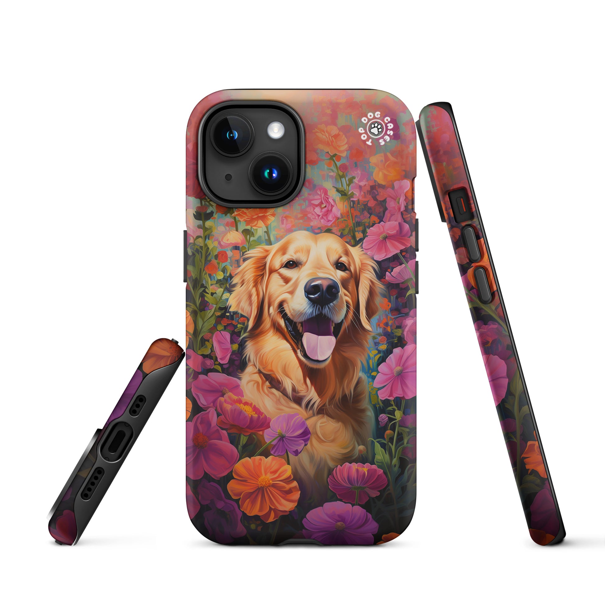 Happy Golden Retriever - iPhone Case - Aesthetic Phone Cases - Top Dog Cases - #CuteDog, #CuteDogs, #DogsAndFlowers, #Golden Retriever, #GoldenRetrieverCase, #HappyDog, #iPhone, #iPhone11, #iphone11case, #iPhone12, #iPhone12case, #iPhone13, #iPhone13case, #iPhone13DogCase, #iPhone13Mini, #iPhone13Pro, #iPhone13ProMax, #iPhone14, #iPhone14case, #iPhone14DogCase, #iPhone14Plus, #iPhone14Pluscase, #iPhone14Pro, #iPhone14ProMax, #iPhone14ProMaxCase, #iPhone15, #iPhone15case, #iPhonecase, #iphonedogcase