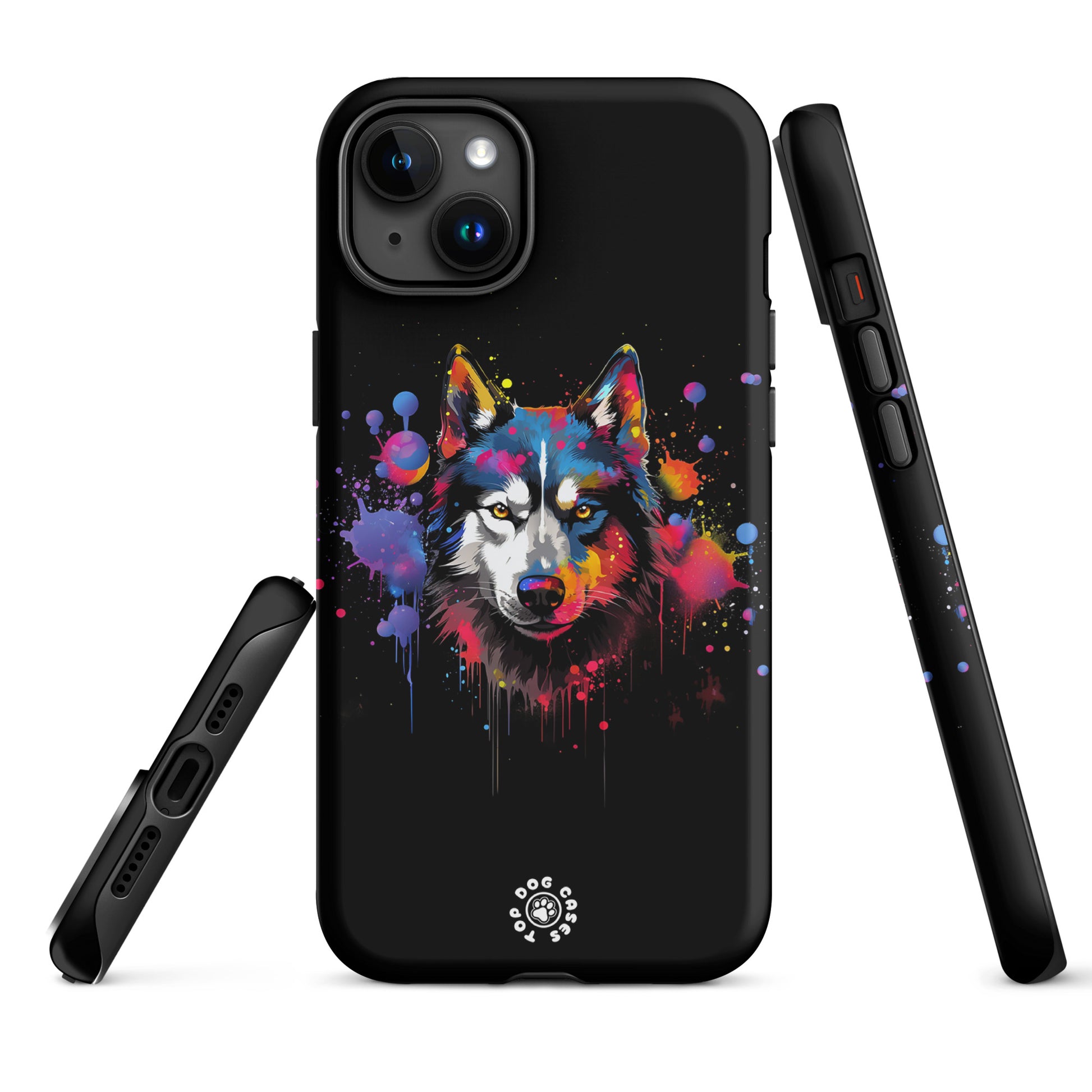 Siberian Husky - Colorful Phone Case - iPhone Case - Top Dog Cases - #ColorfulPhoneCases, #Husky, #iPhone, #iPhone11, #iphone11case, #iPhone12, #iPhone12case, #iPhone13, #iPhone13case, #iPhone13DogCase, #iPhone13Mini, #iPhone13Pro, #iPhone13ProMax, #iPhone14, #iPhone14case, #iPhone14DogCase, #iPhone14Plus, #iPhone14Pluscase, #iPhone14Pro, #iPhone14ProMax, #iPhone14ProMaxCase, #iPhone15, #iPhone15case, #iPhonecase, #iphonedogcase, #SiberianHusky