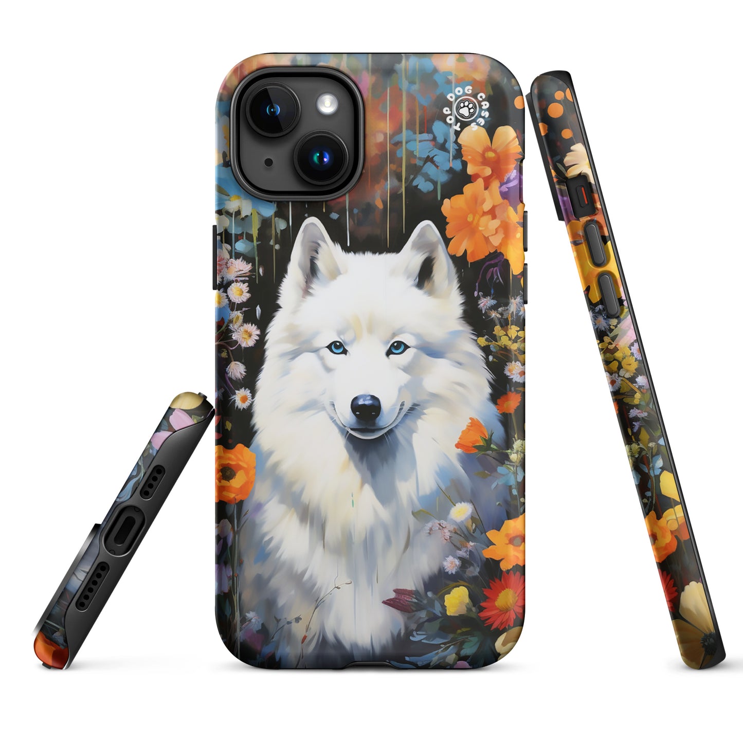 White Siberian Husky - iPhone Case - Aesthetic Phone Cases - Top Dog Cases - #CuteDog, #CuteDogs, #Flowers, #Husky, #iPhone, #iPhone11, #iphone11case, #iPhone12, #iPhone12case, #iPhone13, #iPhone13case, #iPhone13DogCase, #iPhone13Mini, #iPhone13Pro, #iPhone13ProMax, #iPhone14, #iPhone14case, #iPhone14DogCase, #iPhone14Plus, #iPhone14Pluscase, #iPhone14Pro, #iPhone14ProMax, #iPhone14ProMaxCase, #iPhone15, #iPhone15case, #iPhonecase, #iphonedogcase, #Siberian Husky, #White Siberian Husky, DogsandFlowers
