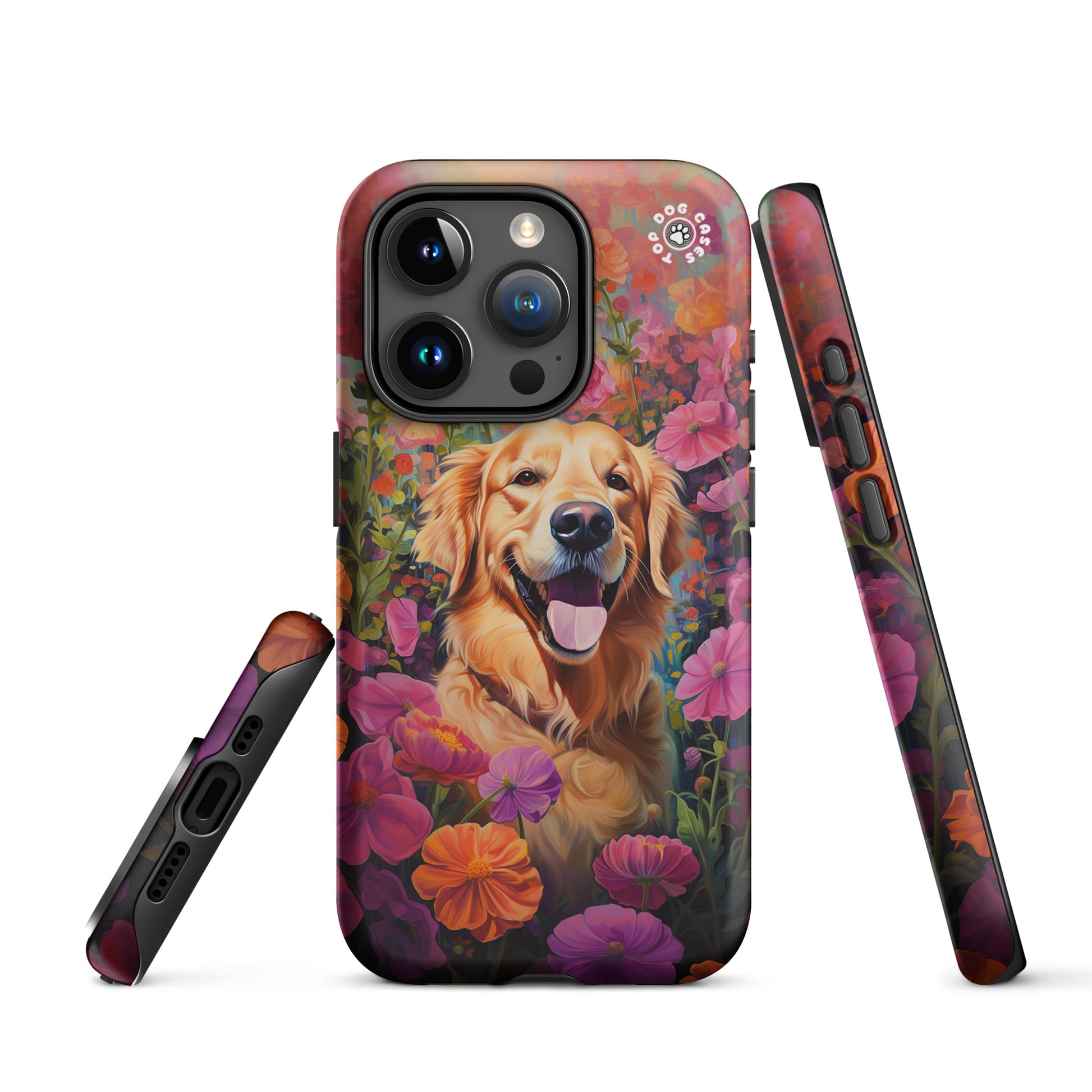 Happy Golden Retriever - iPhone Case - Aesthetic Phone Cases - Top Dog Cases - #CuteDog, #CuteDogs, #DogsAndFlowers, #Golden Retriever, #GoldenRetrieverCase, #HappyDog, #iPhone, #iPhone11, #iphone11case, #iPhone12, #iPhone12case, #iPhone13, #iPhone13case, #iPhone13DogCase, #iPhone13Mini, #iPhone13Pro, #iPhone13ProMax, #iPhone14, #iPhone14case, #iPhone14DogCase, #iPhone14Plus, #iPhone14Pluscase, #iPhone14Pro, #iPhone14ProMax, #iPhone14ProMaxCase, #iPhone15, #iPhone15case, #iPhonecase, #iphonedogcase