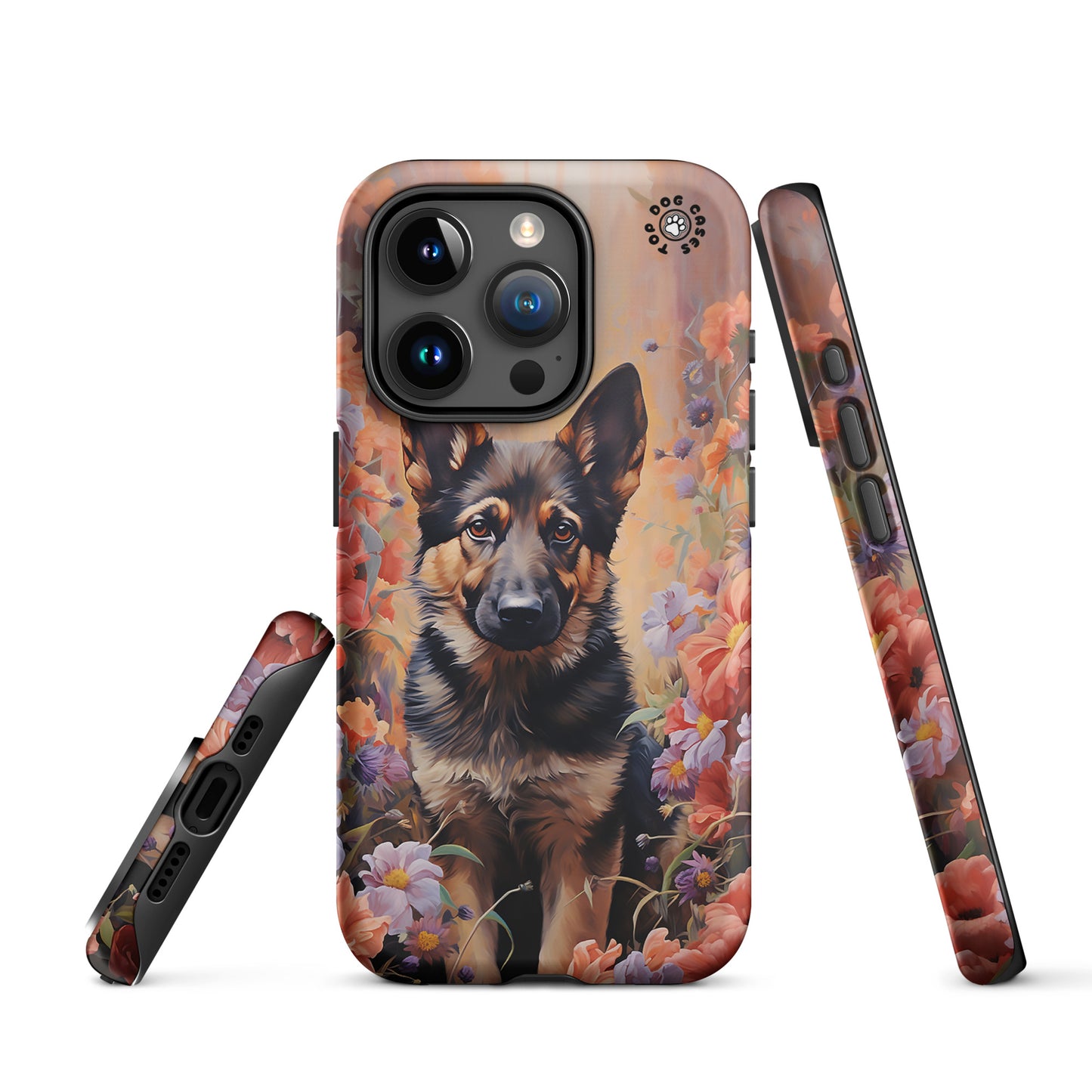 German Shepherd - iPhone Case - Aesthetic Phone Cases