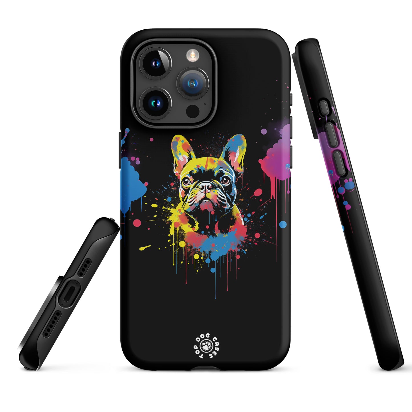 French Bulldog - Colorful Phone Case - iPhone Case - Top Dog Cases - #ColorfulPhoneCases, #FrenchBulldog, #iPhone, #iPhone11, #iphone11case, #iPhone12, #iPhone12case, #iPhone13, #iPhone13case, #iPhone13DogCase, #iPhone13Mini, #iPhone13Pro, #iPhone13ProMax, #iPhone14, #iPhone14case, #iPhone14DogCase, #iPhone14Plus, #iPhone14Pluscase, #iPhone14Pro, #iPhone14ProMax, #iPhone14ProMaxCase, #iPhone15, #iPhone15case, #iPhonecase, #iphonedogcase