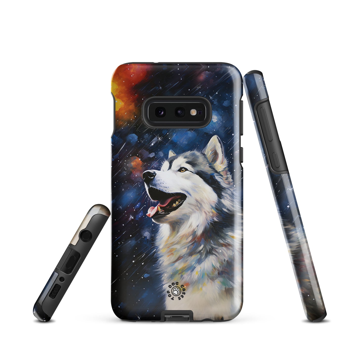 Happy Siberian Husky - Samsung Phone Case - Cute Phone Cases