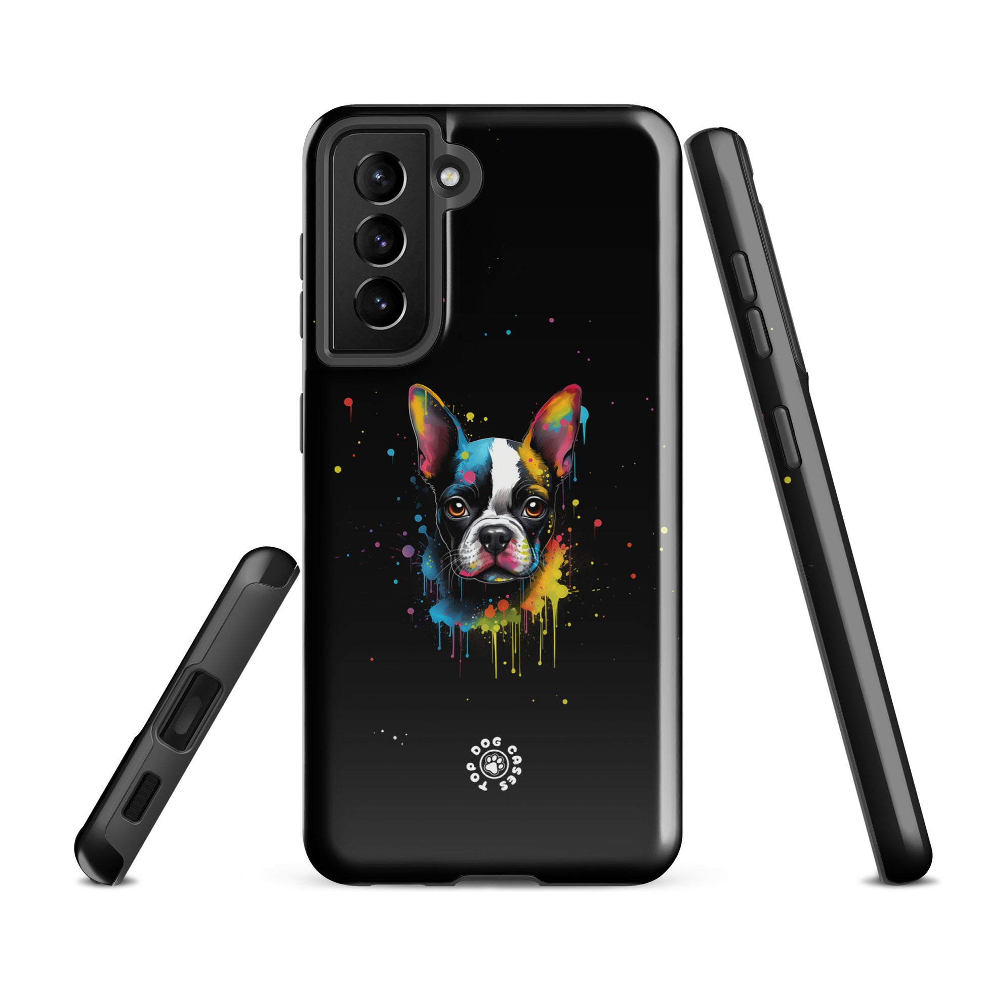 Boston Terrier - Colorful Phone Case - Samsung - Top Dog Cases - #Boston Terrier, #ColorfulPhoneCases, #DogPhoneCase, #dogs, #Samsung, #SamsungGalaxy, #SamsungGalaxyCase, #SamsungGalaxyS10, #SamsungGalaxyS20, #SamsungGalaxyS21, #SamsungGalaxyS22, #SamsungGalaxyS22Ultra, #SamsungGalaxyS23, #SamsungGalaxyS23Plus, #SamsungGalaxyS23Ultra, #SamsungPhoneCase, #ToughCase, SamsungGalaxyS20Plus, SamsungGalaxyS22Plus