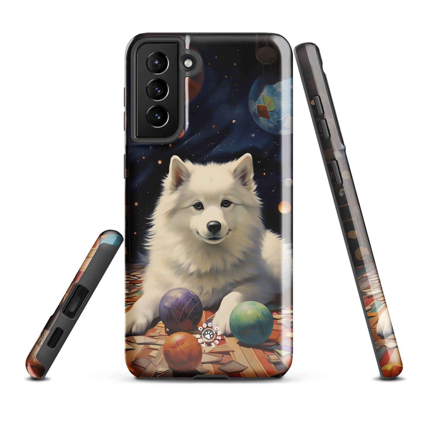 Relaxed Siberian Husky - Samsung Phone Case - Aesthetic Phone Cases