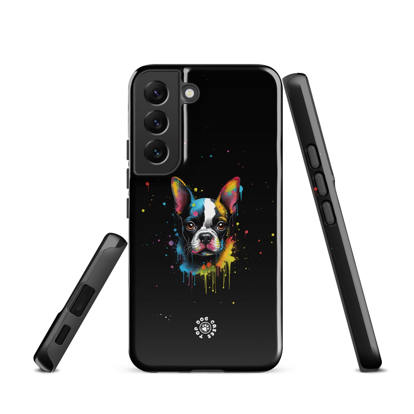 Boston Terrier - Colorful Phone Case - Samsung - Top Dog Cases - #Boston Terrier, #ColorfulPhoneCases, #DogPhoneCase, #dogs, #Samsung, #SamsungGalaxy, #SamsungGalaxyCase, #SamsungGalaxyS10, #SamsungGalaxyS20, #SamsungGalaxyS21, #SamsungGalaxyS22, #SamsungGalaxyS22Ultra, #SamsungGalaxyS23, #SamsungGalaxyS23Plus, #SamsungGalaxyS23Ultra, #SamsungPhoneCase, #ToughCase, SamsungGalaxyS20Plus, SamsungGalaxyS22Plus