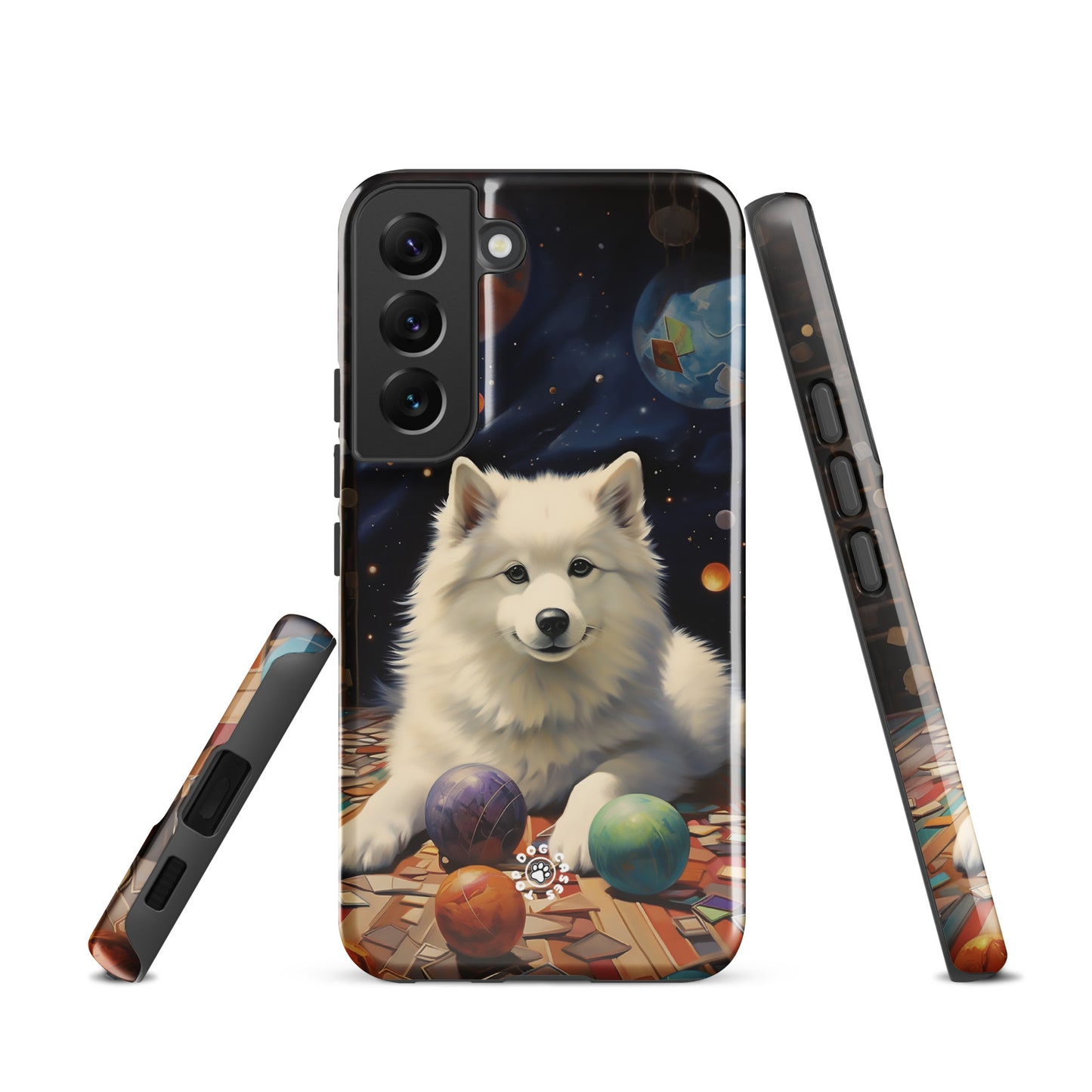 Relaxed Siberian Husky - Samsung Phone Case - Aesthetic Phone Cases