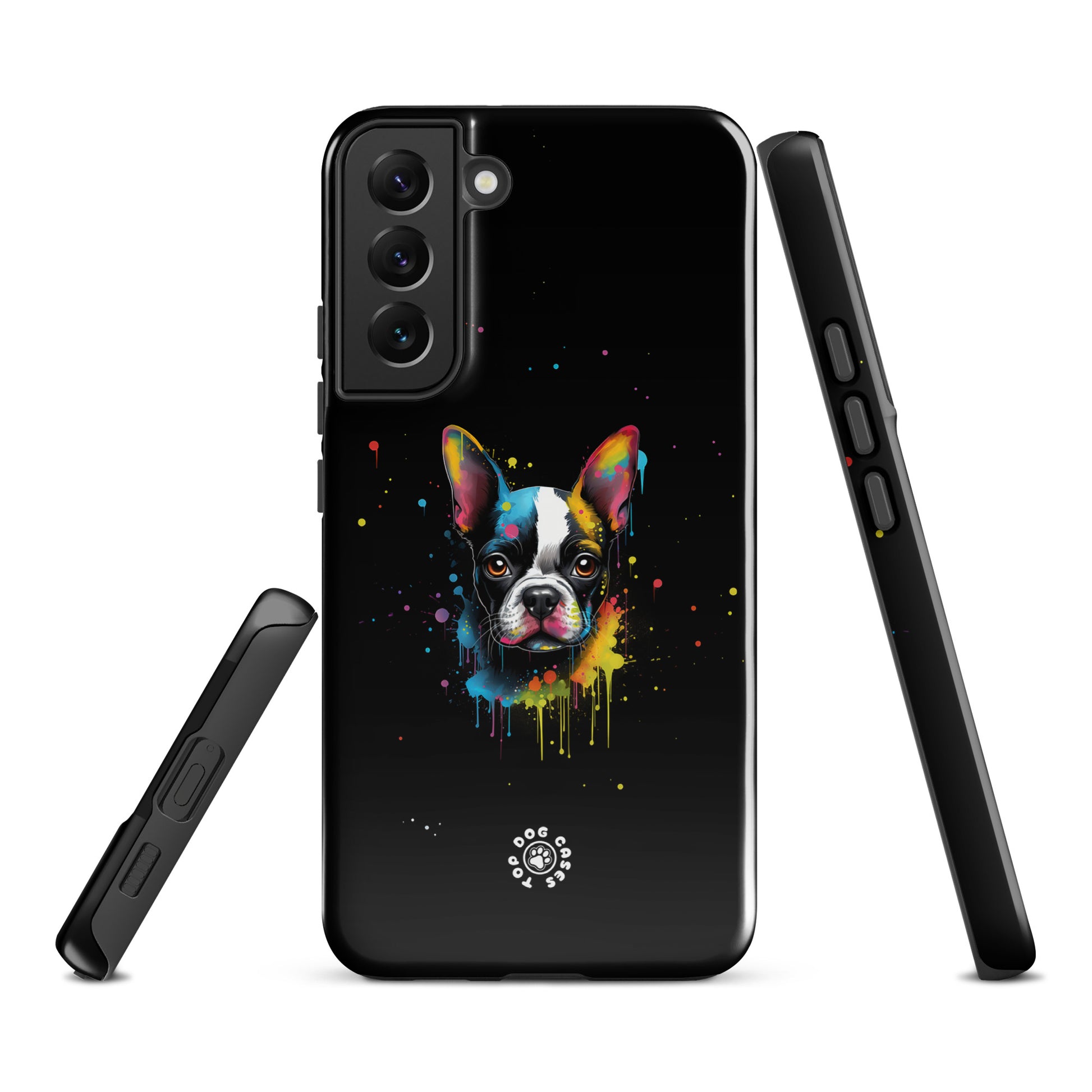 Boston Terrier - Colorful Phone Case - Samsung - Top Dog Cases - #Boston Terrier, #ColorfulPhoneCases, #DogPhoneCase, #dogs, #Samsung, #SamsungGalaxy, #SamsungGalaxyCase, #SamsungGalaxyS10, #SamsungGalaxyS20, #SamsungGalaxyS21, #SamsungGalaxyS22, #SamsungGalaxyS22Ultra, #SamsungGalaxyS23, #SamsungGalaxyS23Plus, #SamsungGalaxyS23Ultra, #SamsungPhoneCase, #ToughCase, SamsungGalaxyS20Plus, SamsungGalaxyS22Plus