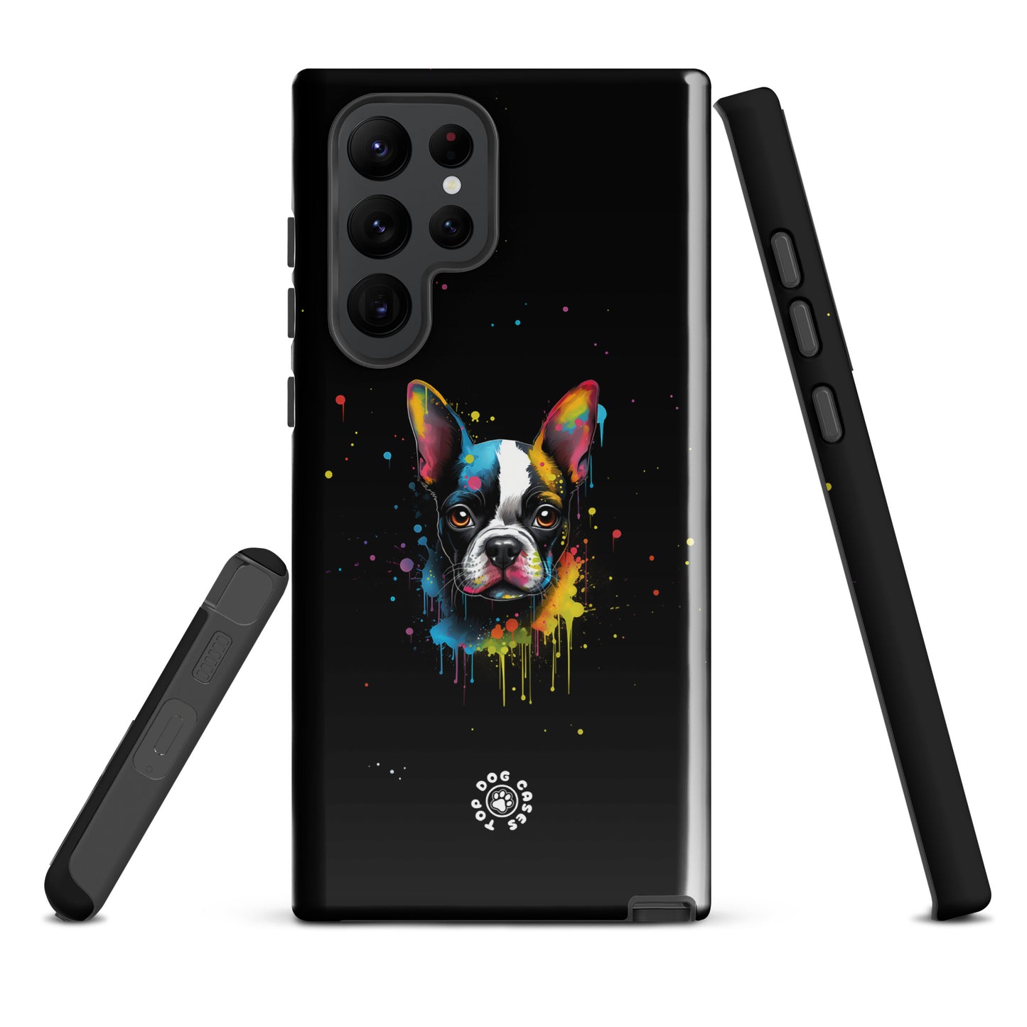 Boston Terrier - Colorful Phone Case - Samsung - Top Dog Cases - #Boston Terrier, #ColorfulPhoneCases, #DogPhoneCase, #dogs, #Samsung, #SamsungGalaxy, #SamsungGalaxyCase, #SamsungGalaxyS10, #SamsungGalaxyS20, #SamsungGalaxyS21, #SamsungGalaxyS22, #SamsungGalaxyS22Ultra, #SamsungGalaxyS23, #SamsungGalaxyS23Plus, #SamsungGalaxyS23Ultra, #SamsungPhoneCase, #ToughCase, SamsungGalaxyS20Plus, SamsungGalaxyS22Plus