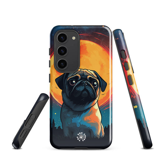 Pug - Samsung S23 Case - Top Dog Cases - #CuteDog, #CuteDogs, #CutePhoneCases, #Pug, #SamsungGalaxy, #SamsungGalaxyCase, #SamsungGalaxyS23, #SamsungGalaxyS23Plus, #SamsungGalaxyS23Ultra, #SamsungPhoneCase