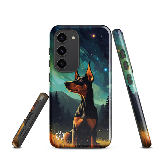 Doberman - Samsung S23 Case - Top Dog Cases - #CuteDog, #CuteDogs, #CutePhoneCases, #Doberman, #DogPhoneCase, #Samsung, #SamsungGalaxy, #SamsungGalaxyCase, #SamsungGalaxyS23, #SamsungGalaxyS23Plus, #SamsungGalaxyS23Ultra