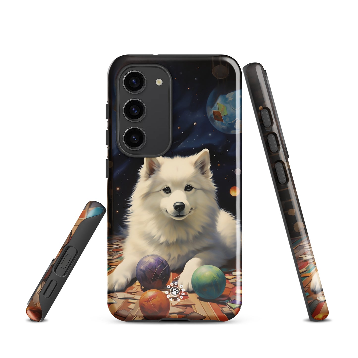 Relaxed Siberian Husky - Samsung Phone Case - Aesthetic Phone Cases