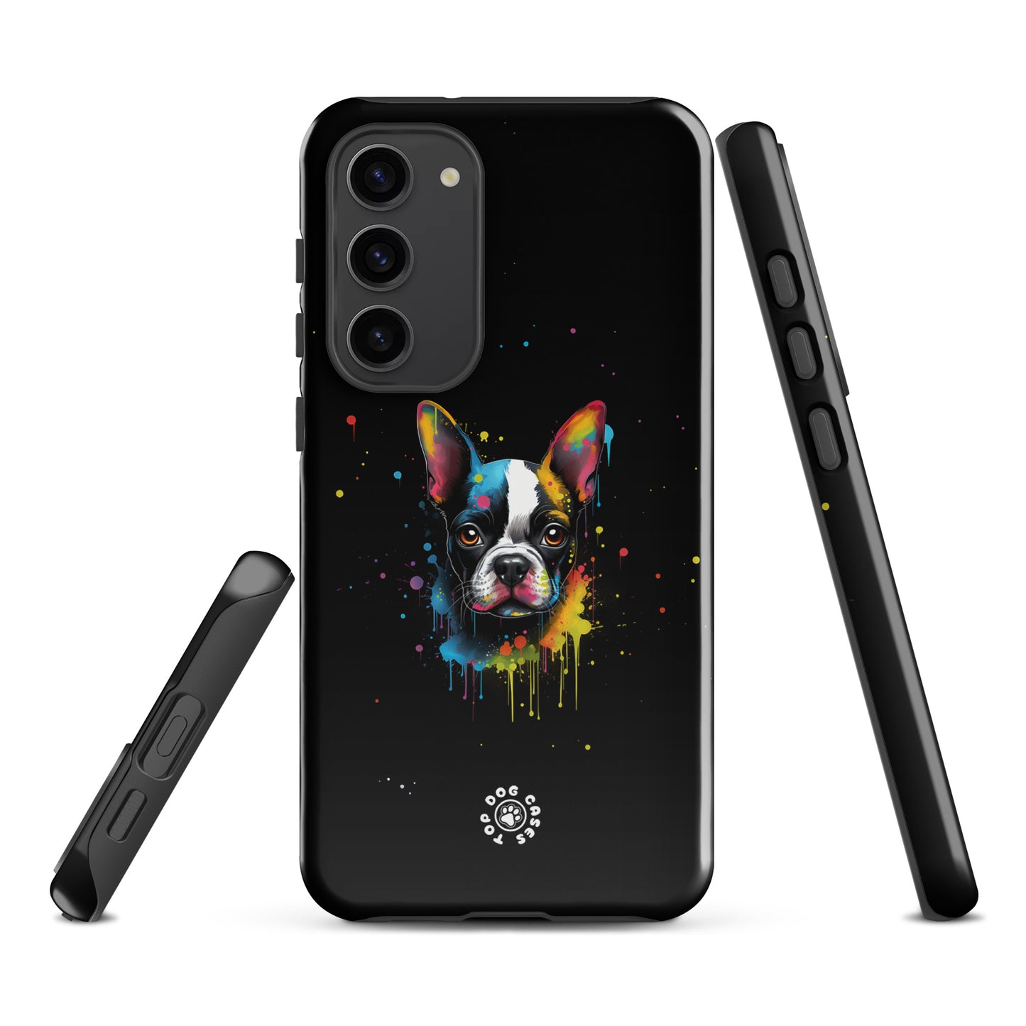 Boston Terrier - Colorful Phone Case - Samsung - Top Dog Cases - #Boston Terrier, #ColorfulPhoneCases, #DogPhoneCase, #dogs, #Samsung, #SamsungGalaxy, #SamsungGalaxyCase, #SamsungGalaxyS10, #SamsungGalaxyS20, #SamsungGalaxyS21, #SamsungGalaxyS22, #SamsungGalaxyS22Ultra, #SamsungGalaxyS23, #SamsungGalaxyS23Plus, #SamsungGalaxyS23Ultra, #SamsungPhoneCase, #ToughCase, SamsungGalaxyS20Plus, SamsungGalaxyS22Plus