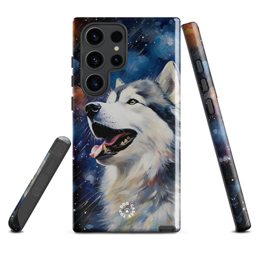 Happy Siberian Husky - Samsung S23 Case - Top Dog Cases - #CuteDog, #CuteDogs, #CutePhoneCases, #dogs, #HappyDog, #Husky, #Samsung, #SamsungGalaxy, #SamsungGalaxyCase, #SamsungGalaxyS23, #SamsungGalaxyS23Plus, #SamsungGalaxyS23Ultra, #SamsungPhoneCase, #Siberian Husky, #SiberianHusky, #ToughCase