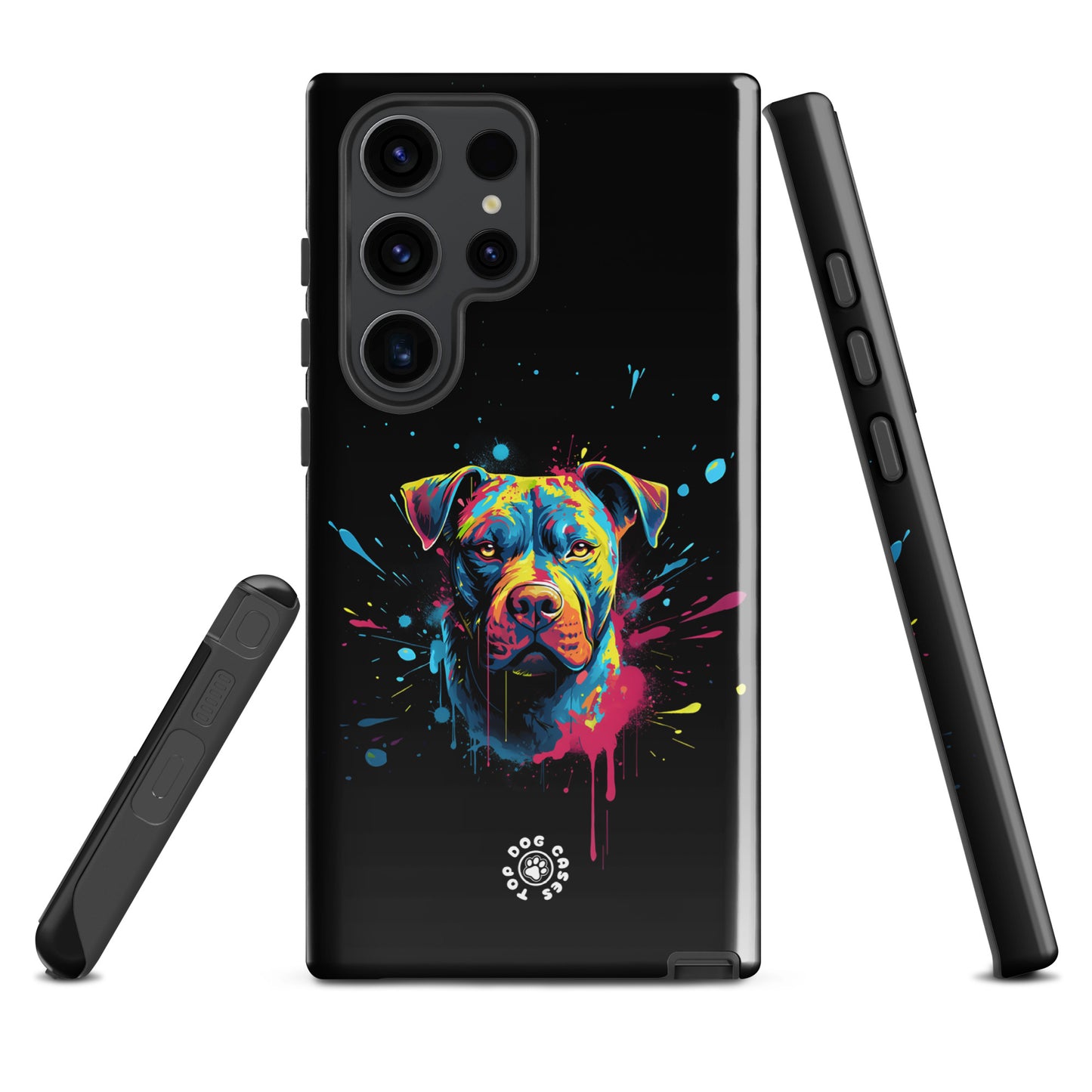 Pit Bull - Colorful Phone Case - Samsung - Top Dog Cases - #ColorfulPhoneCases, #DogPhoneCase, #Pit Bull, #Samsung, #SamsungGalaxy, #SamsungGalaxyCase, #SamsungGalaxyS10, #SamsungGalaxyS20, #SamsungGalaxyS21, #SamsungGalaxyS22, #SamsungGalaxyS22Ultra, #SamsungGalaxyS23, #SamsungGalaxyS23Plus, #SamsungGalaxyS23Ultra, #SamsungPhoneCase, #ToughCase, SamsungGalaxyS20Plus, SamsungGalaxyS22Plus
