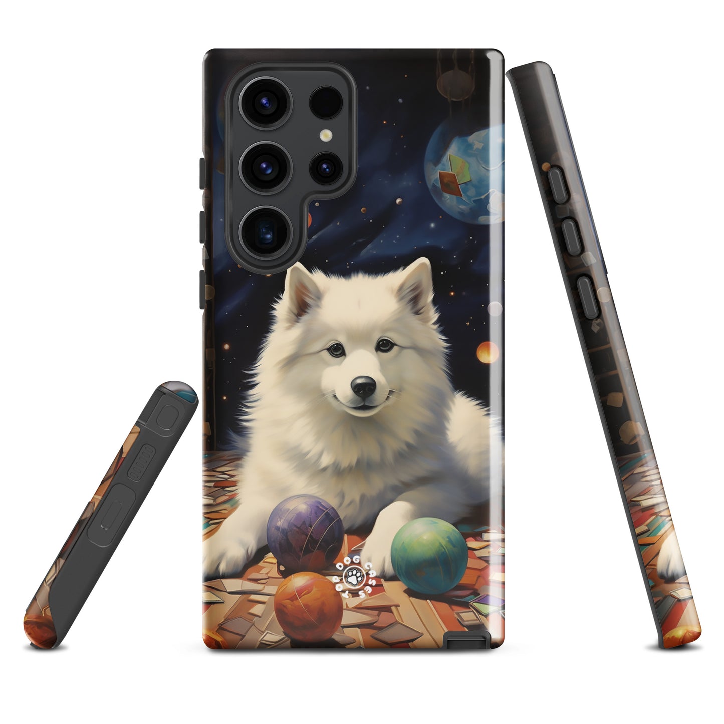 Relaxed Siberian Husky - Samsung Phone Case - Aesthetic Phone Cases