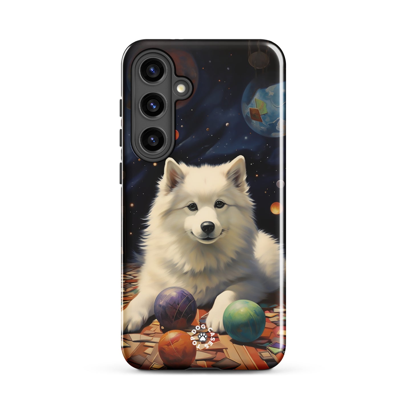 Relaxed Siberian Husky - Samsung Phone Case - Aesthetic Phone Cases