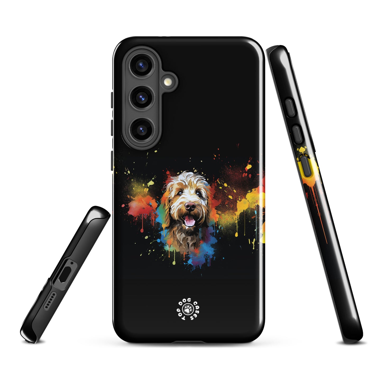 Goldendoodle - Colorful Phone Case - Samsung - Top Dog Cases - #ColorfulPhoneCases, #DogPhoneCase, #dogs, #Goldendoodle, #Samsung, #SamsungGalaxy, #SamsungGalaxyCase, #SamsungGalaxyS10, #SamsungGalaxyS20, #SamsungGalaxyS21, #SamsungGalaxyS22, #SamsungGalaxyS22Ultra, #SamsungGalaxyS23, #SamsungGalaxyS23Plus, #SamsungGalaxyS23Ultra, #SamsungPhoneCase, SamsungGalaxyS20Plus, SamsungGalaxyS22Plus